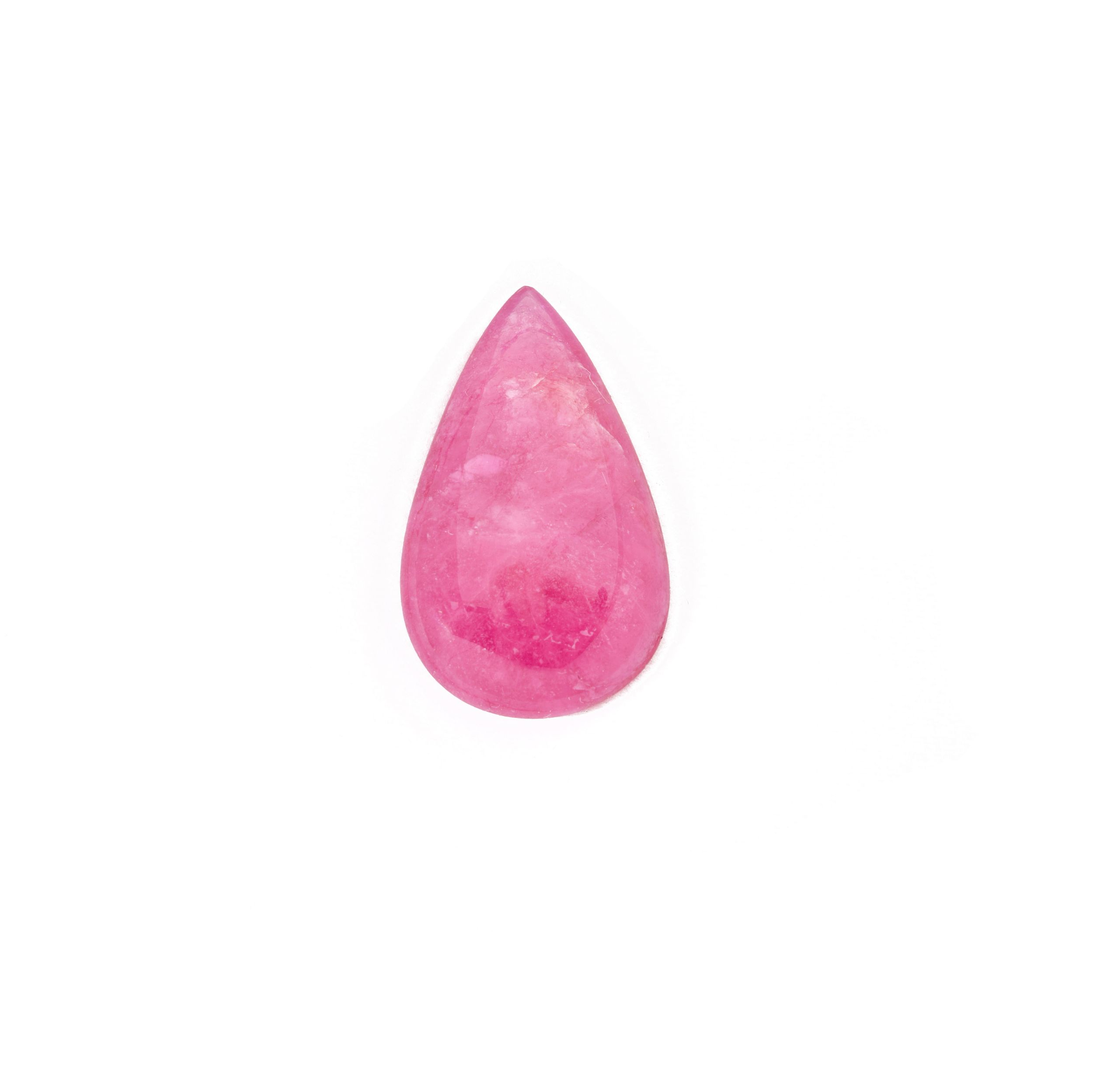 CABOCHON DE RUBIS SUR PAPIER