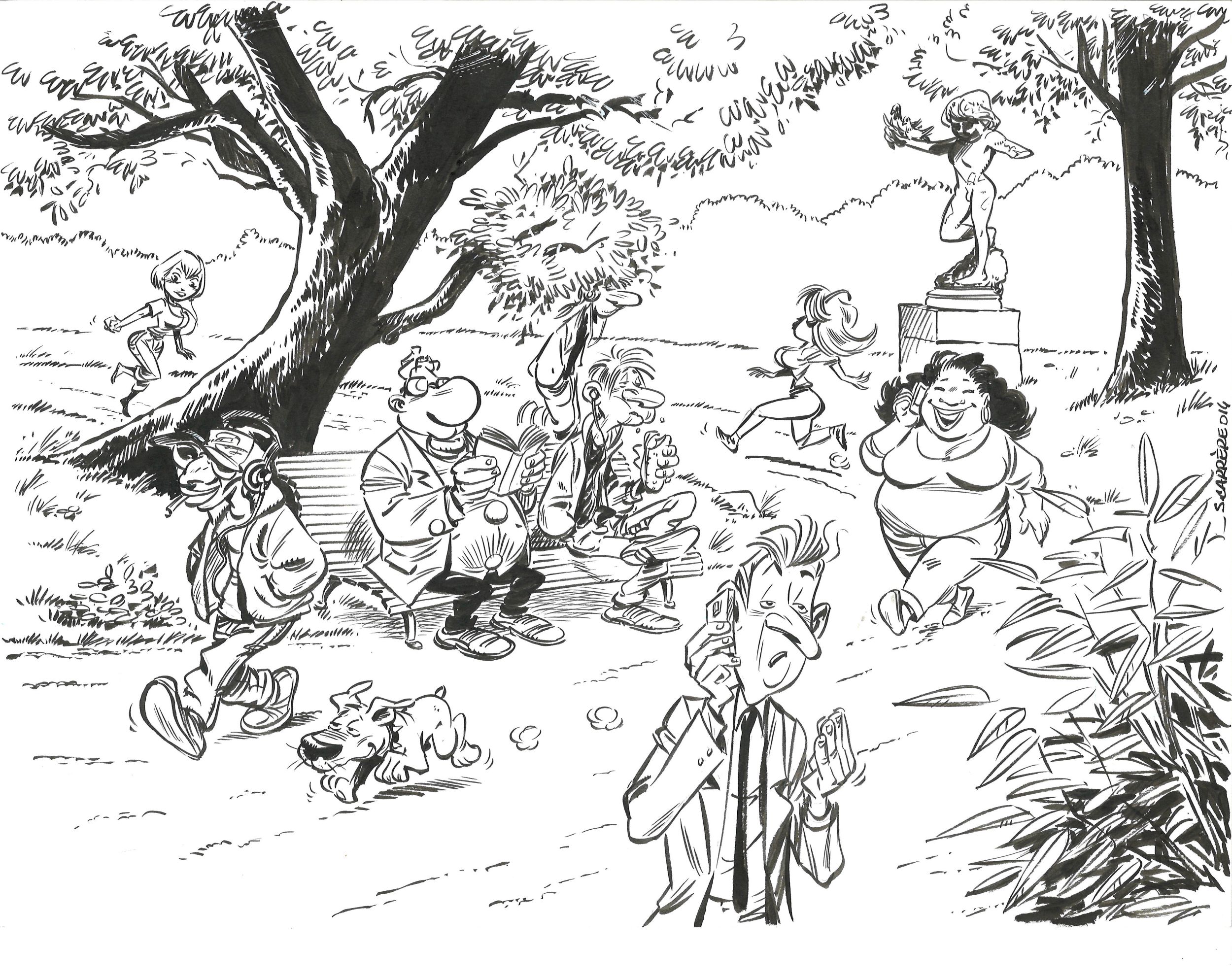 CARRERE né en 1958. 