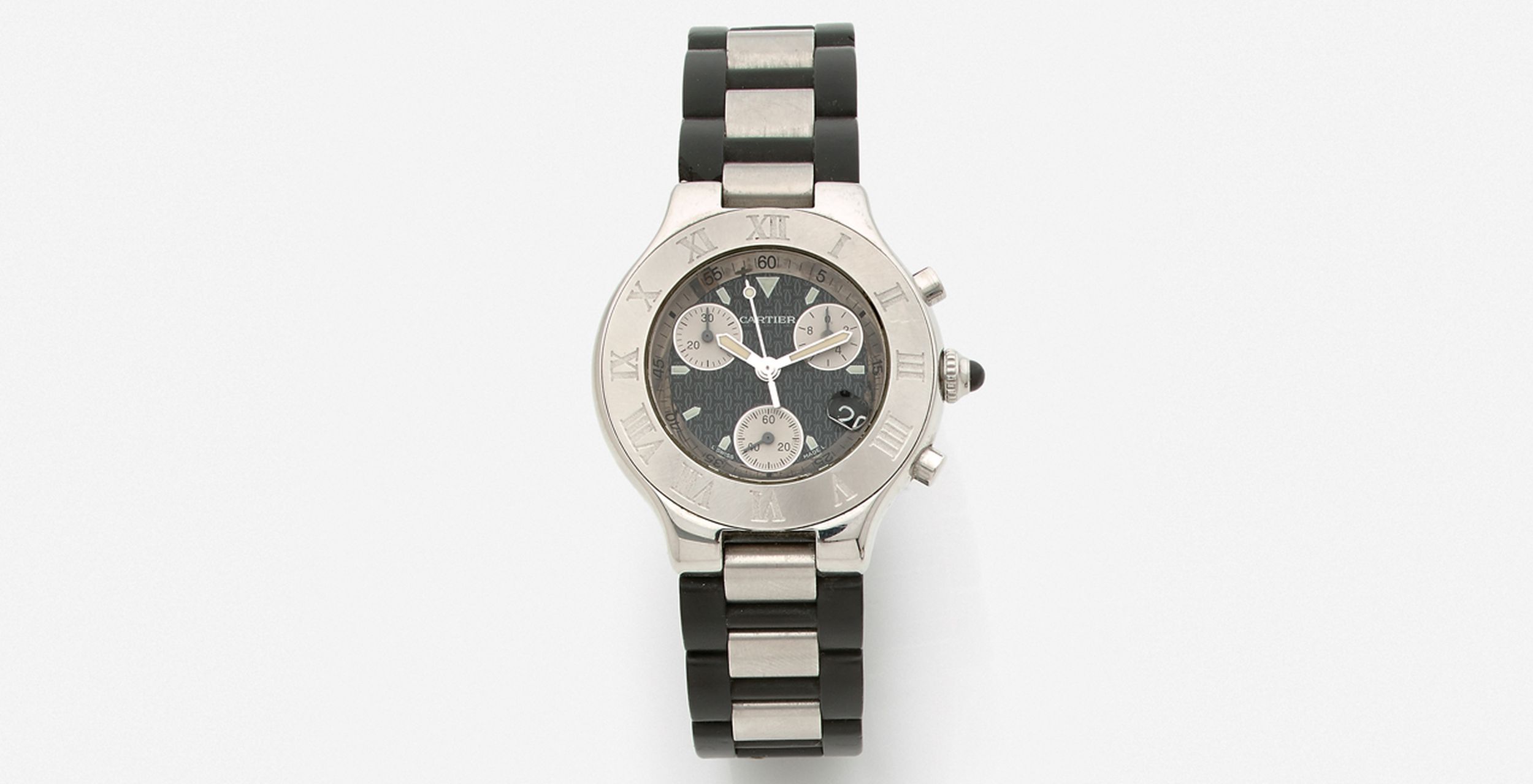 | CARTIER Chronoscaph 21  Vers 2000 Réf. 328. 48PL