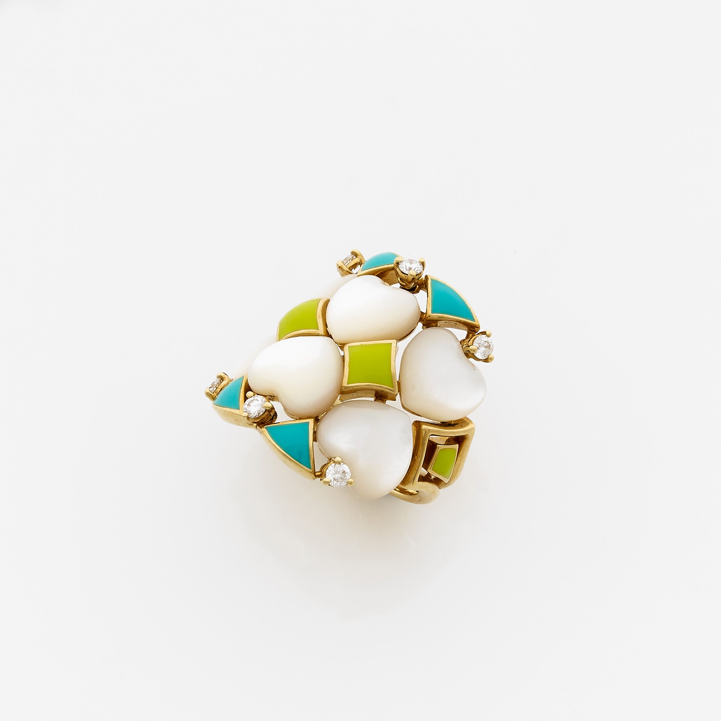 BROCHE RONDE:  | H&ocirc;tel Des Ventes de Monte-Carlo