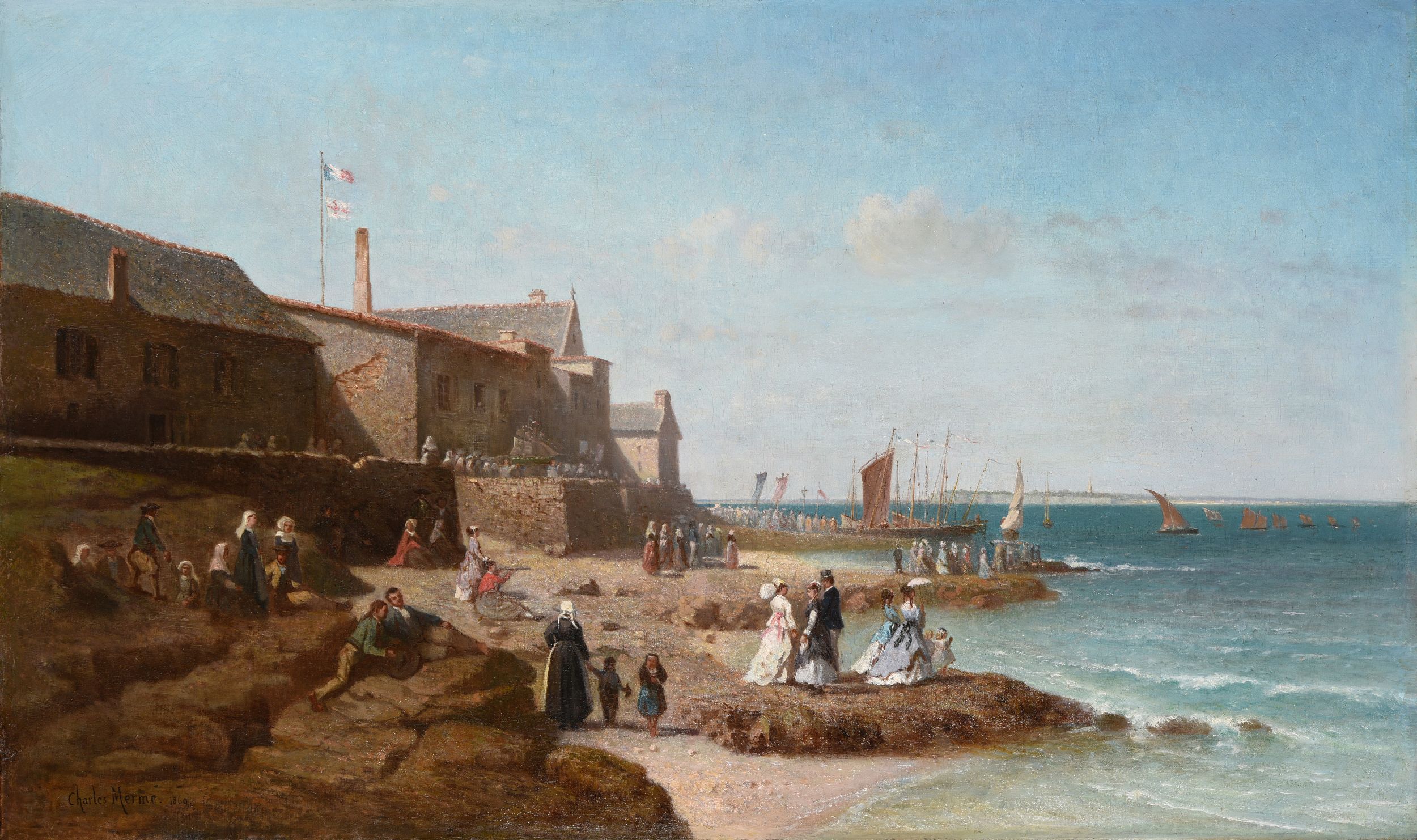 ECOLE FRANCAISE DU XVIIIÈME SIÈCLE:  | H&ocirc;tel Des Ventes de Monte-Carlo