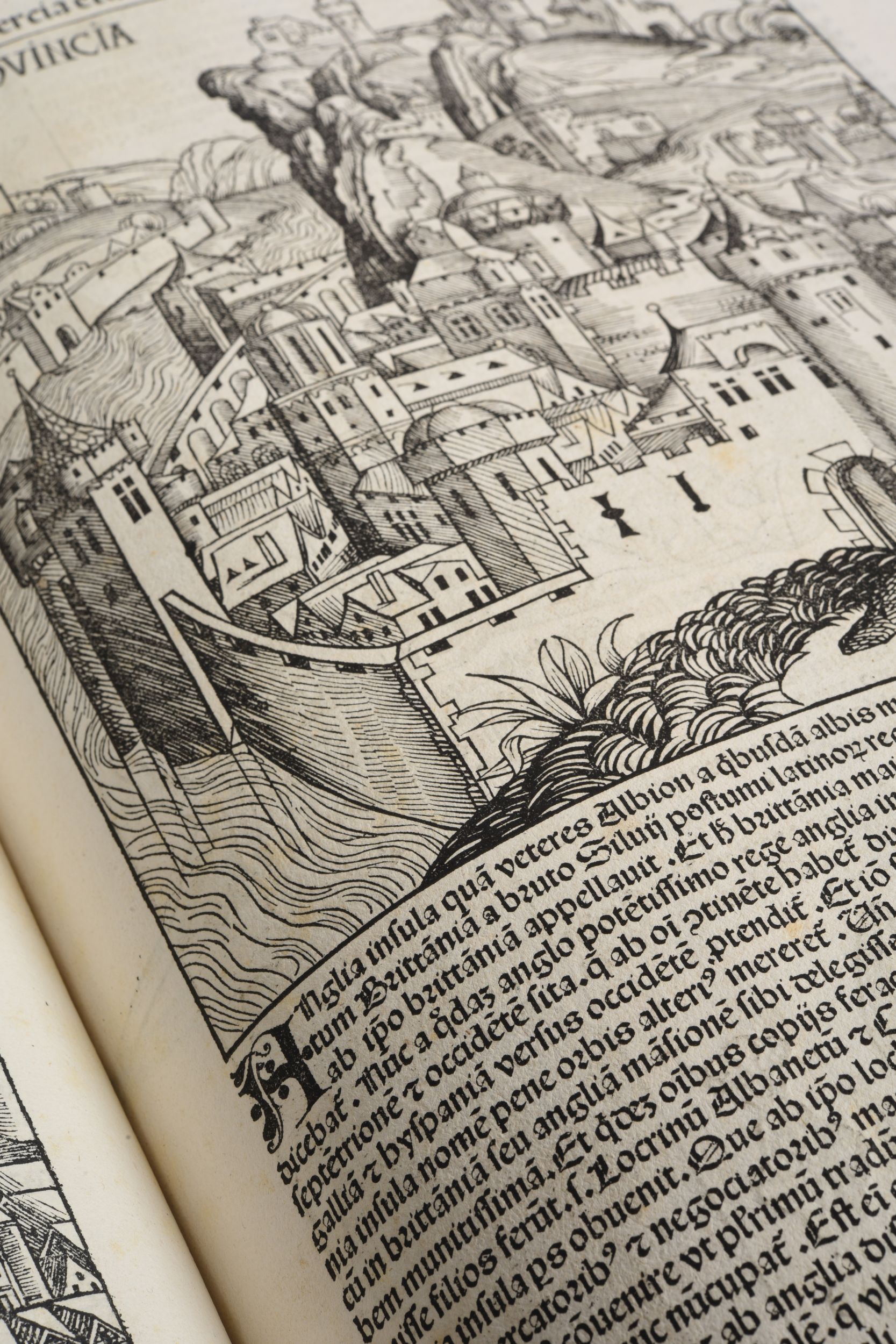 [CHRONIQUE DE NUREMBERG]. SCHEDEL (Hartmann). Registrum // huius ope-//ris libri cro-//nicarum // cum figuris et ymagi-//bus ab initio mundi. Sebaldi Schreyer  Sebastiani kamermaister hunc librum dominus Anthonius Koberger Nuremberge impressit [Nuremberg, Imprimé par Antoine Koberger pour Sebald Schreyer  Sebastien Kamermaister], 20 juillet 1493. Grand in-folio, peau de truie sur ais, plats entièrement ornés d'un décor de filets et roulettes dentelées estampés à froid, écoinçons, fermoirs et pièce centrale en métal, lacs, dos à nerfs, titre sur deux tranches (reliure de l’époque).	80 000/100 000:  | H&ocirc;tel Des Ventes de Monte-Carlo