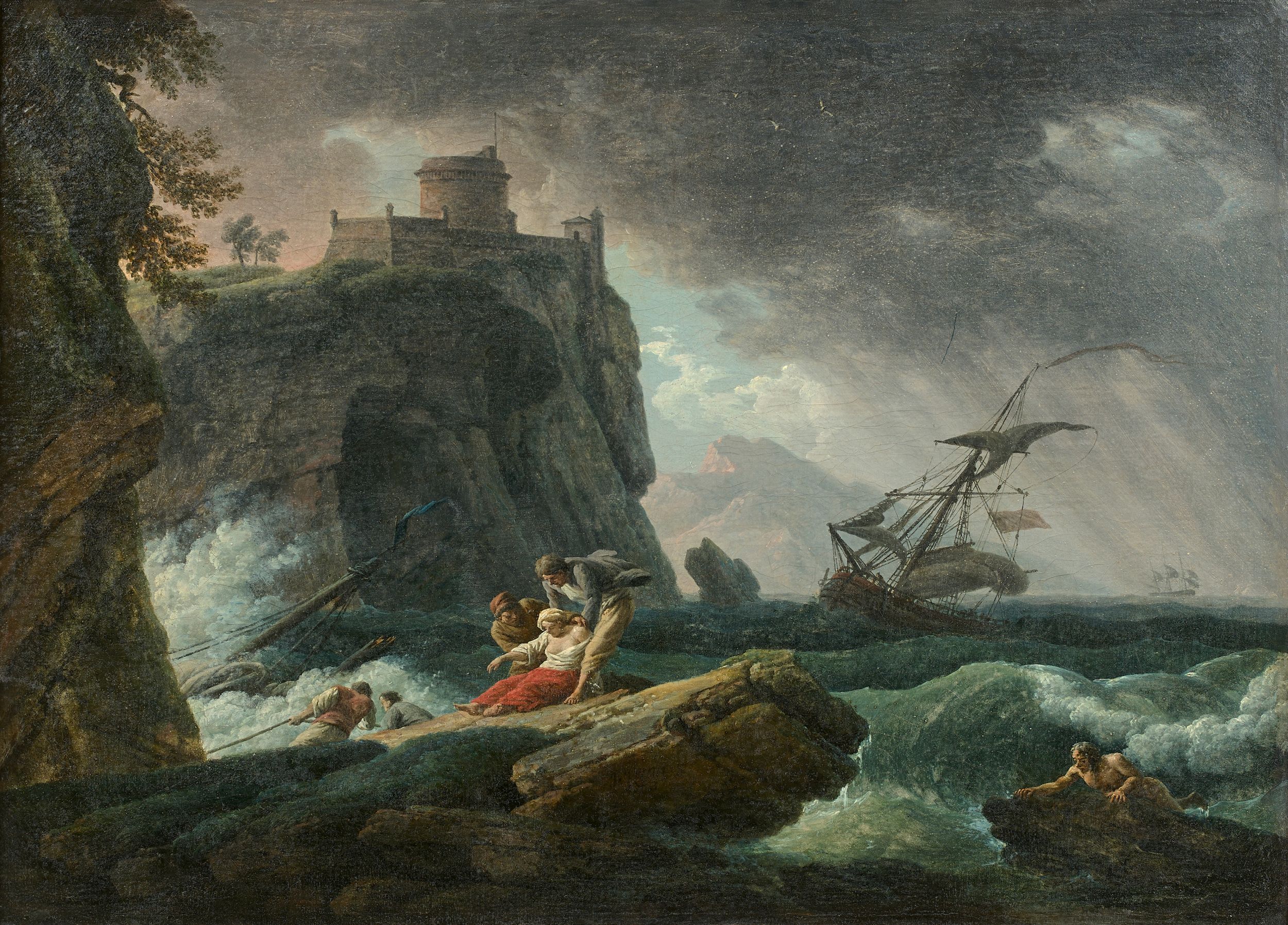 CLAUDE JOSEPH VERNET (AVIGNON 1714 - PARIS 1789)