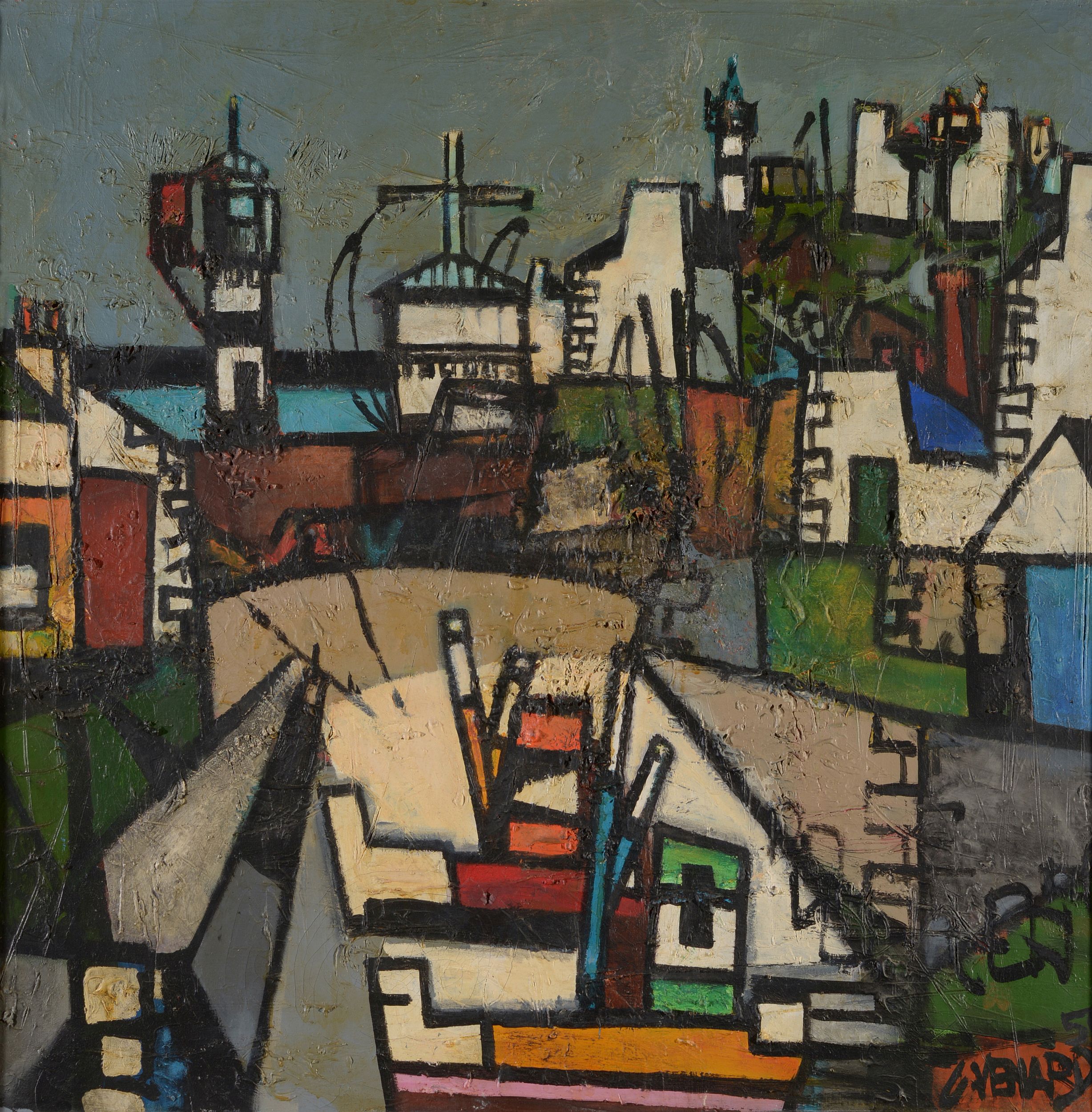 MARCEL GROMAIRE (1892-1971):  | H&ocirc;tel Des Ventes de Monte-Carlo