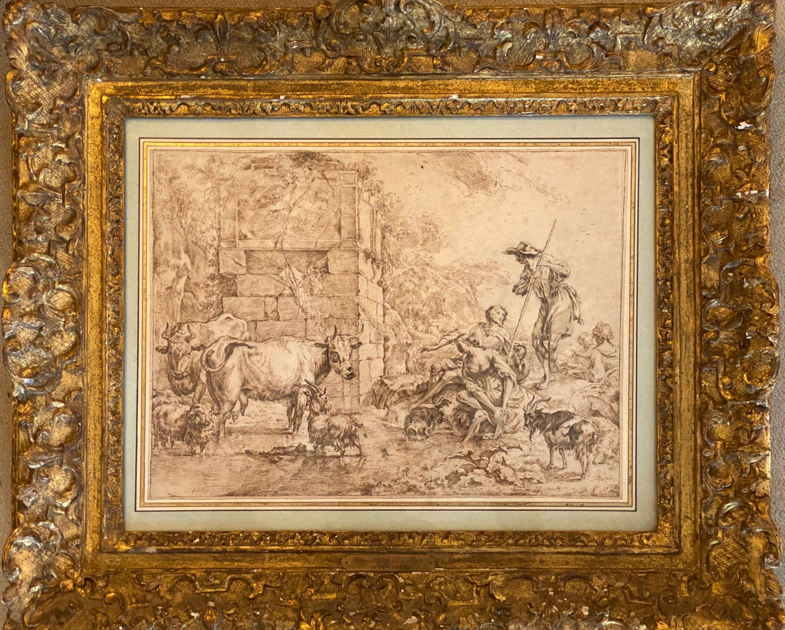 D’APRÈS NICOLAES BERCHEM (1620-1683)