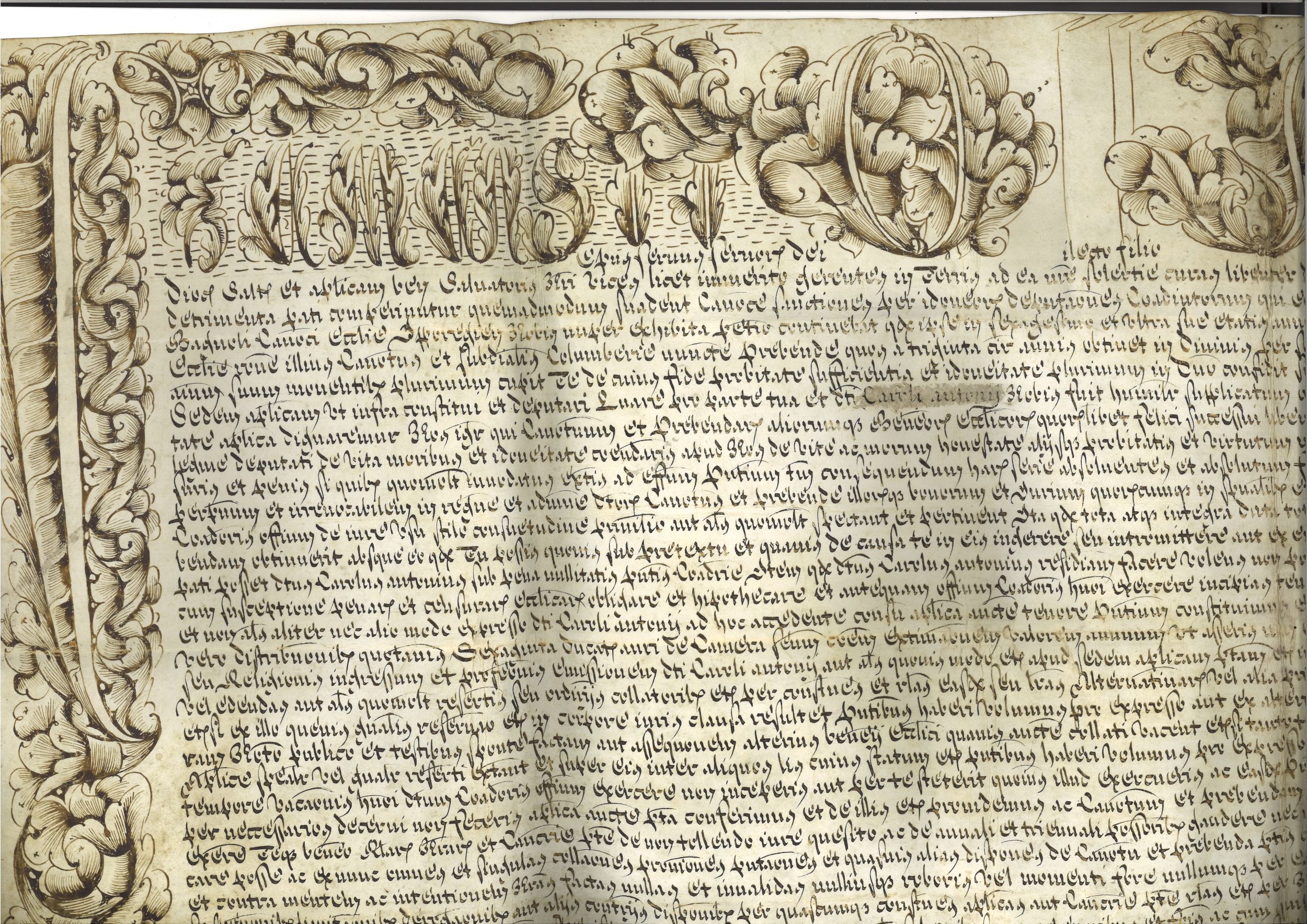 DEUX PIECES MANUSCRITES