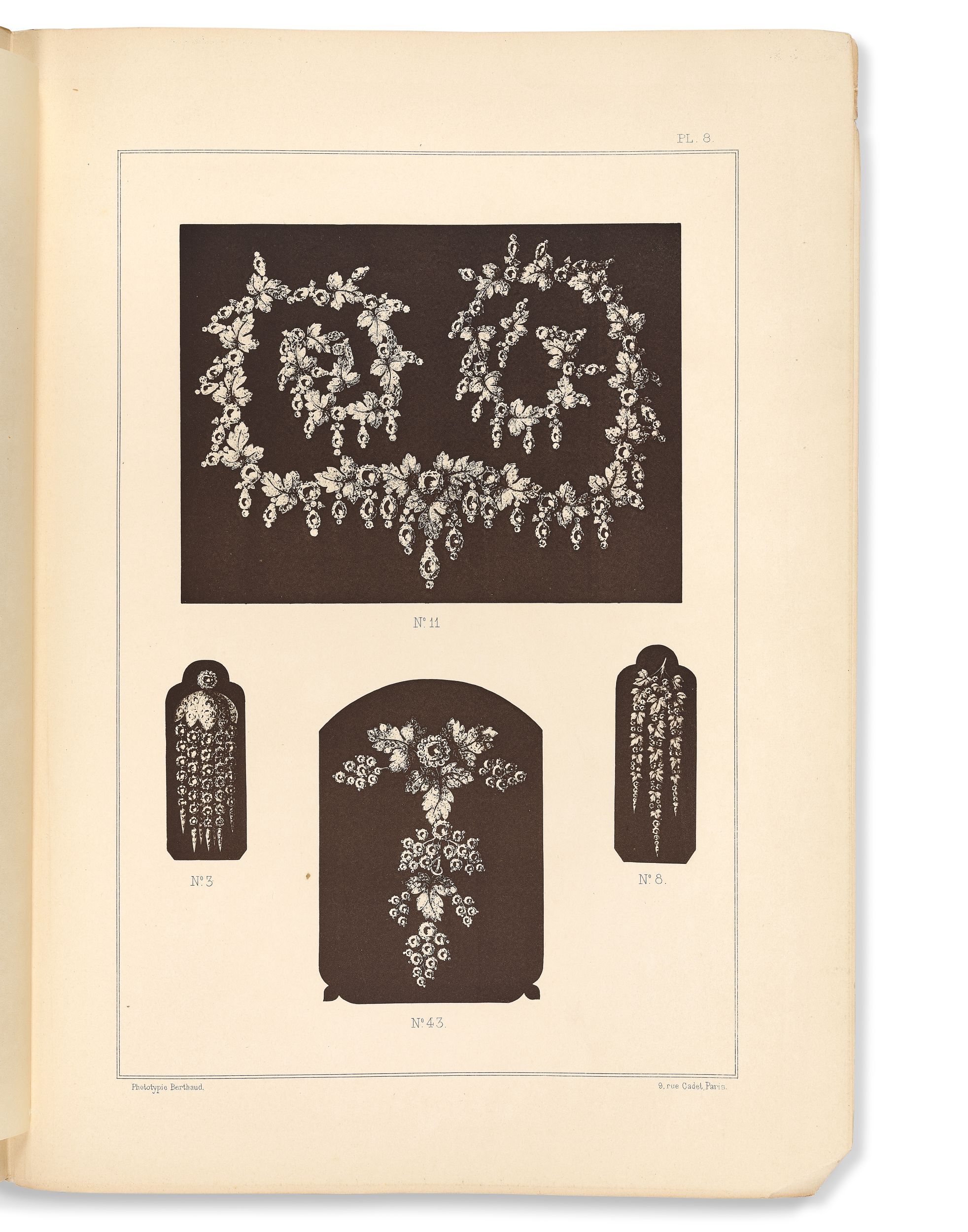 DIAMANTS, PERLES ET PIERRERIES PROVENANT DE LA COLLECTION DITE DES JOYAUX DE LA COURONNE, Paris: Imprimerie nationale, 1887.:  | H&ocirc;tel Des Ventes de Monte-Carlo