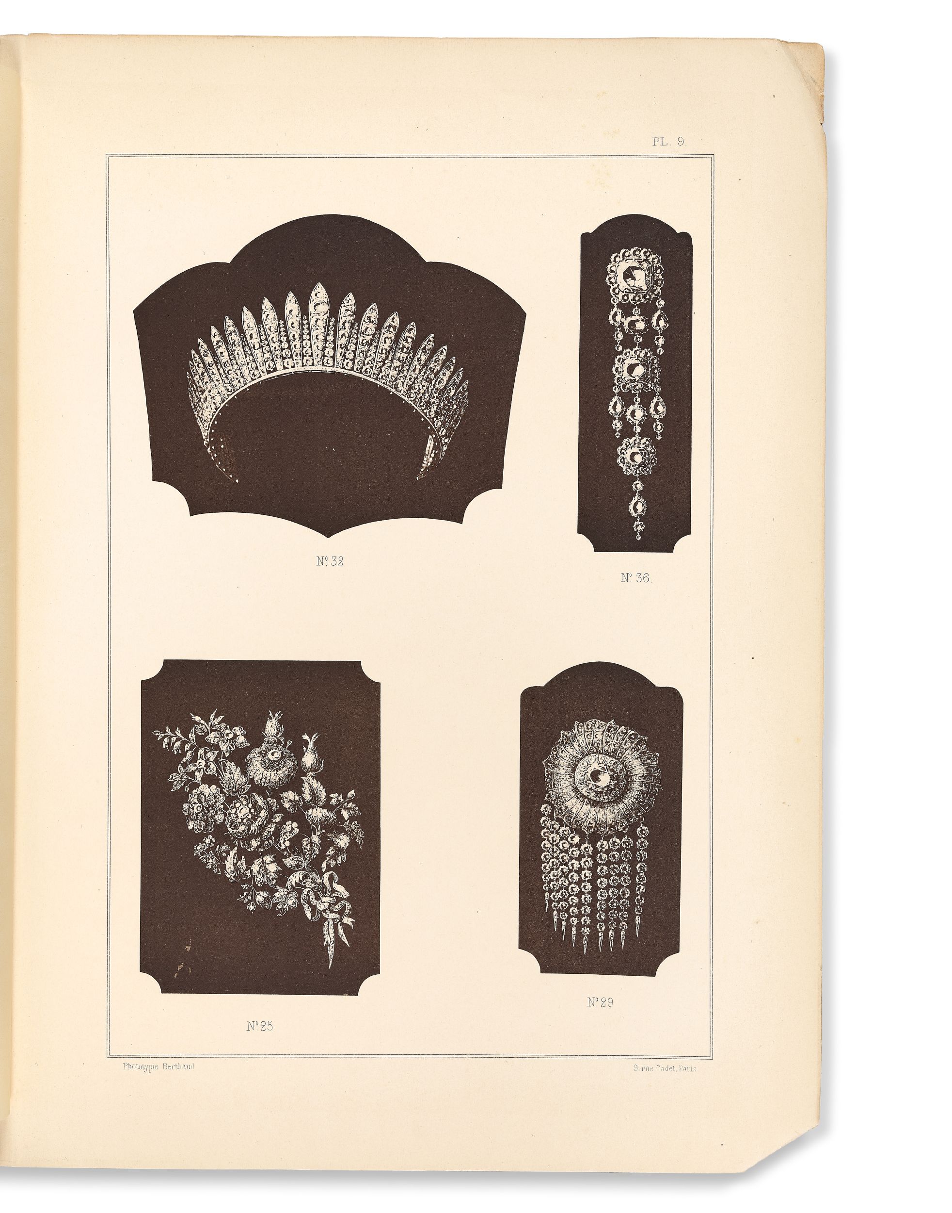 DIAMANTS, PERLES ET PIERRERIES PROVENANT DE LA COLLECTION DITE DES JOYAUX DE LA COURONNE, Paris: Imprimerie nationale, 1887.:  | H&ocirc;tel Des Ventes de Monte-Carlo