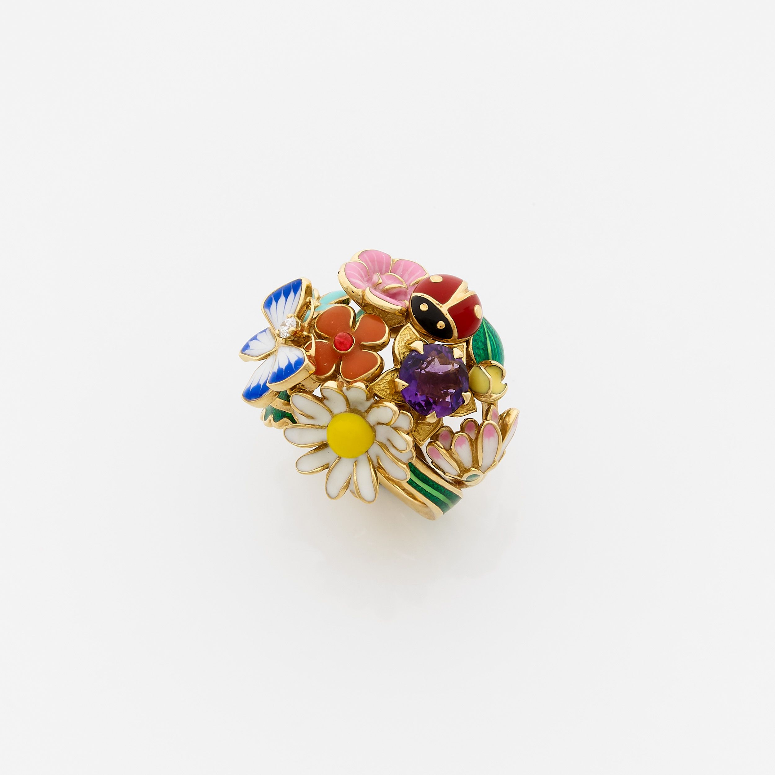 BROCHE RONDE:  | H&ocirc;tel Des Ventes de Monte-Carlo