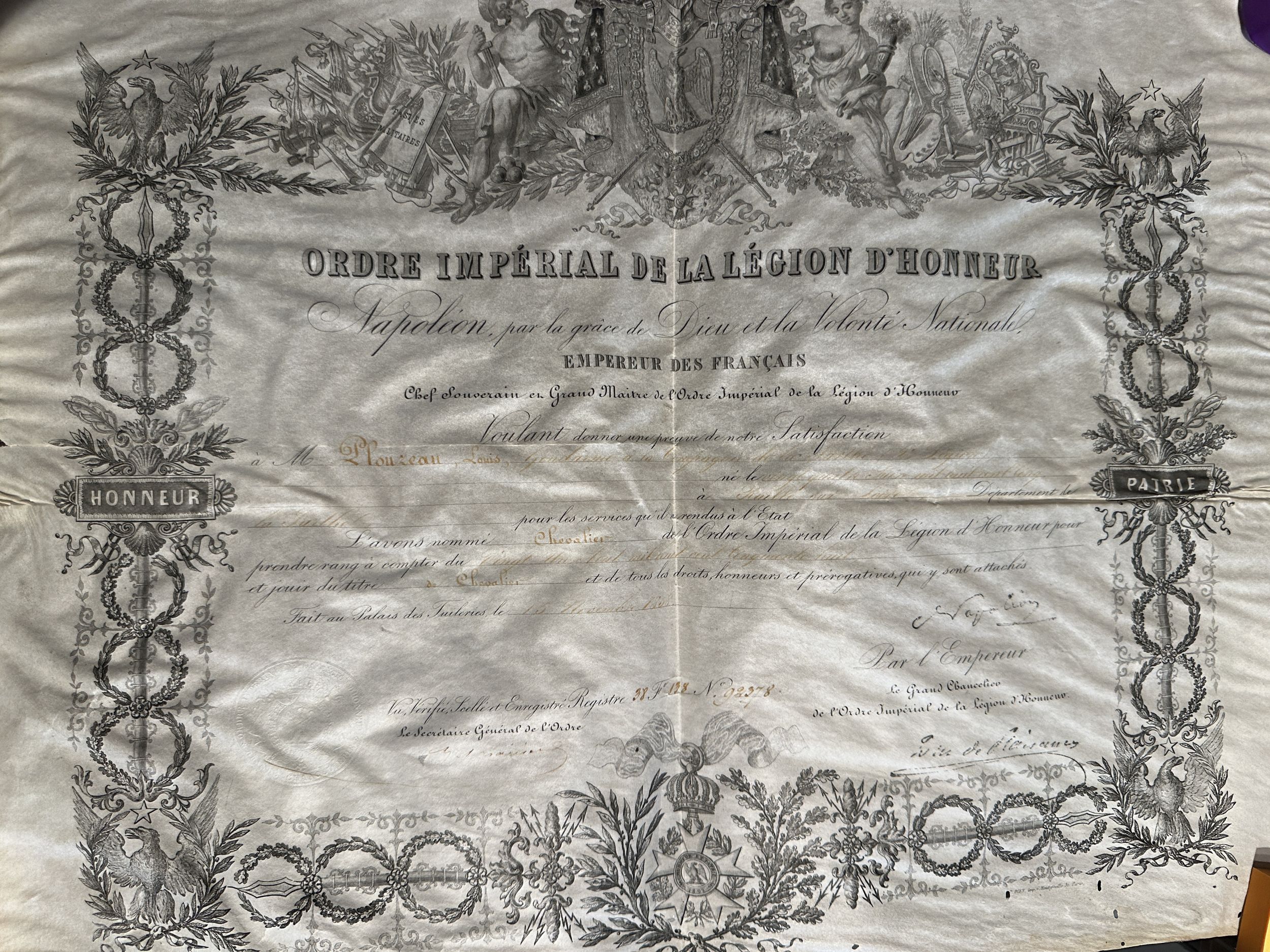 LOT DE 2 CROIX DE CHEVALIER DE L'ORDRE DE LA LEGION D'HONNEUR:  | H&ocirc;tel Des Ventes de Monte-Carlo