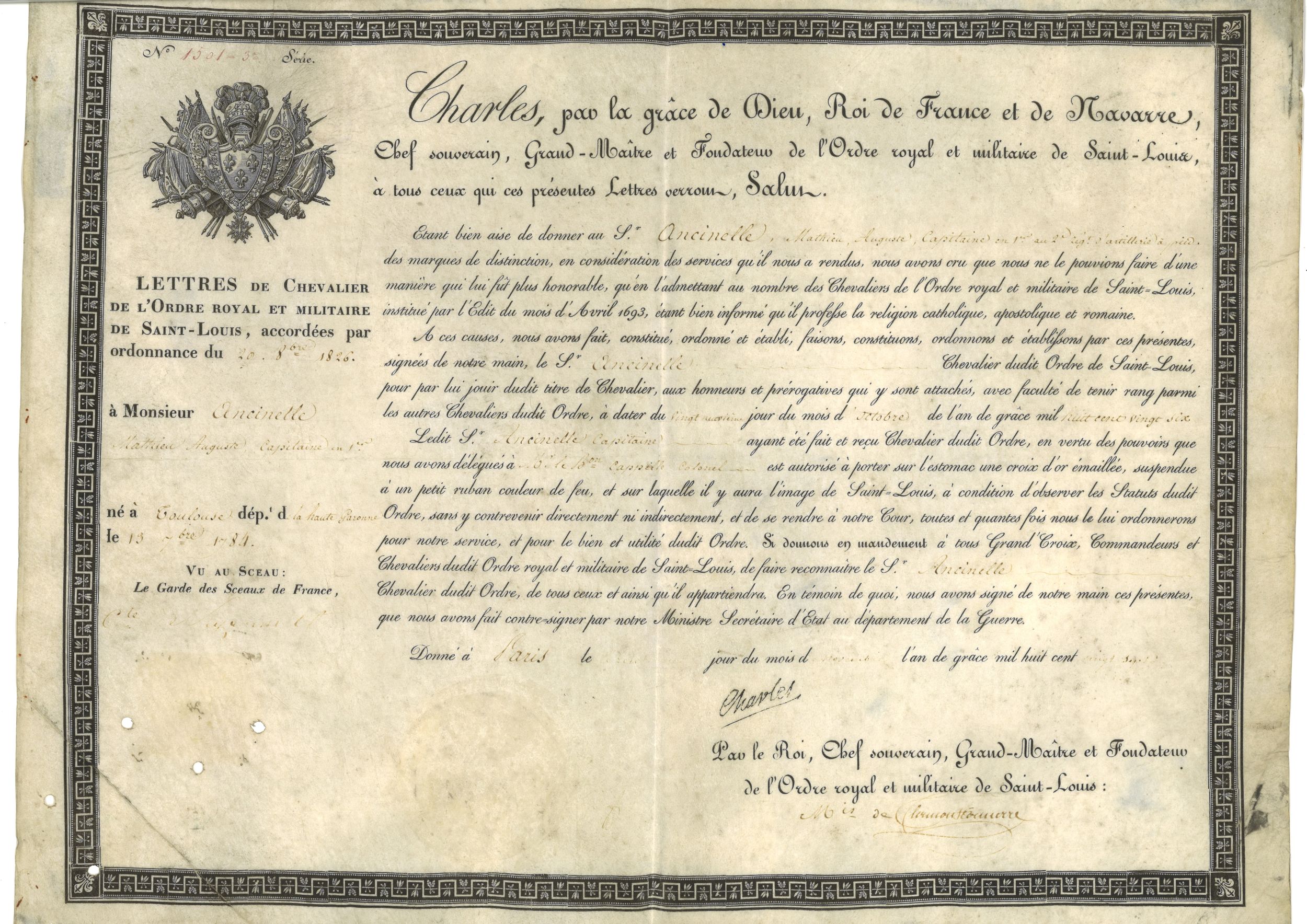 LOT DE 2 CROIX DE CHEVALIER DE L'ORDRE DE LA LEGION D'HONNEUR:  | H&ocirc;tel Des Ventes de Monte-Carlo