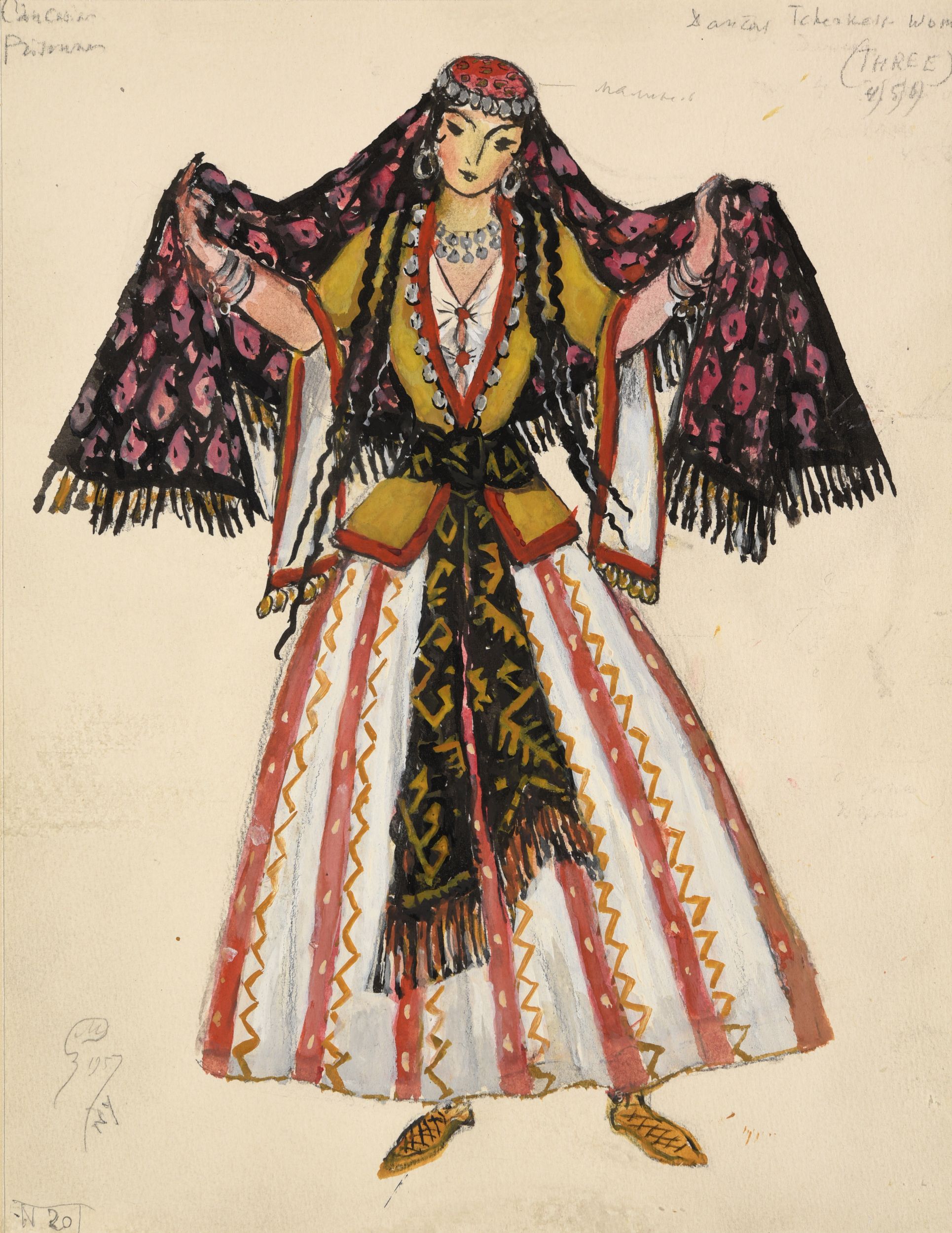 BAKST Léon,:  | H&ocirc;tel Des Ventes de Monte-Carlo