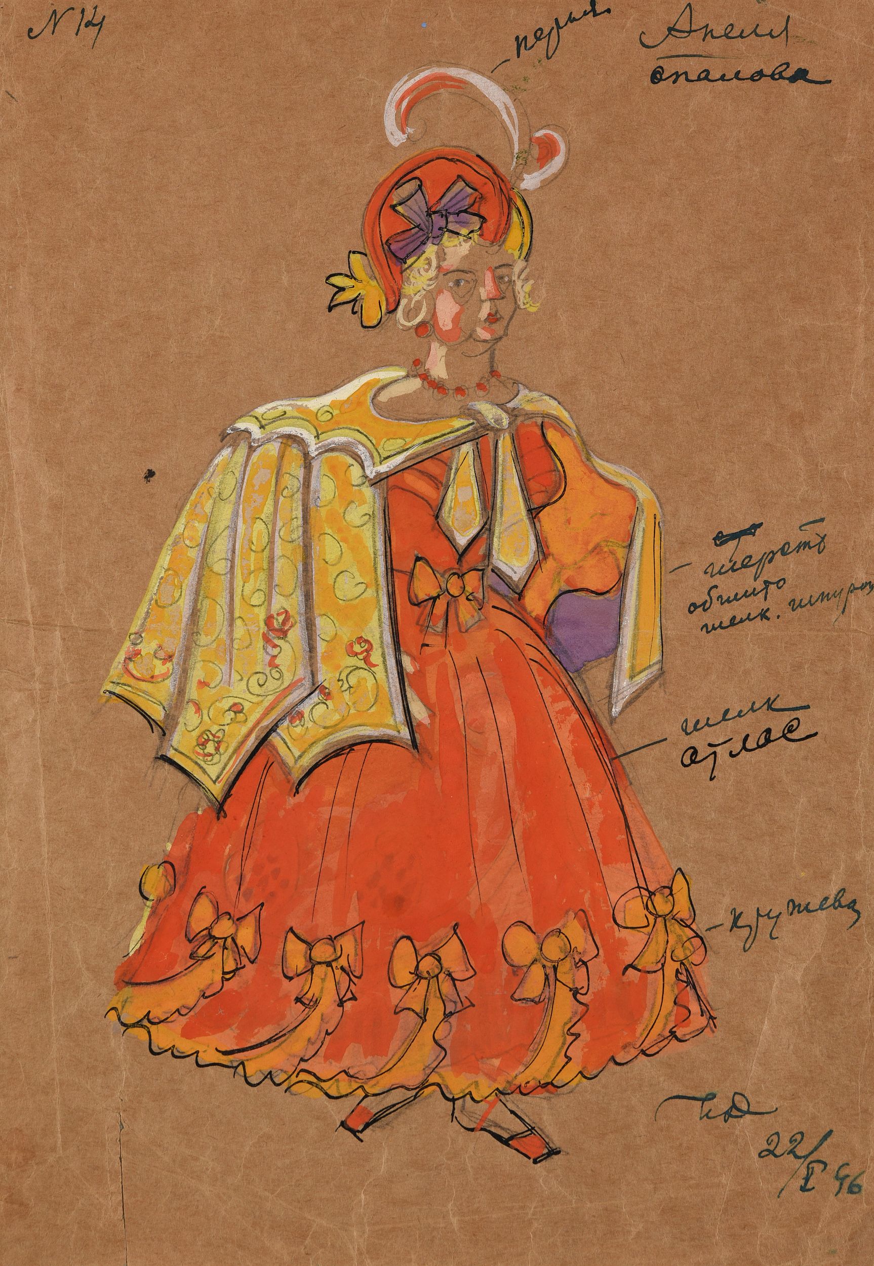 BAKST Léon,:  | H&ocirc;tel Des Ventes de Monte-Carlo
