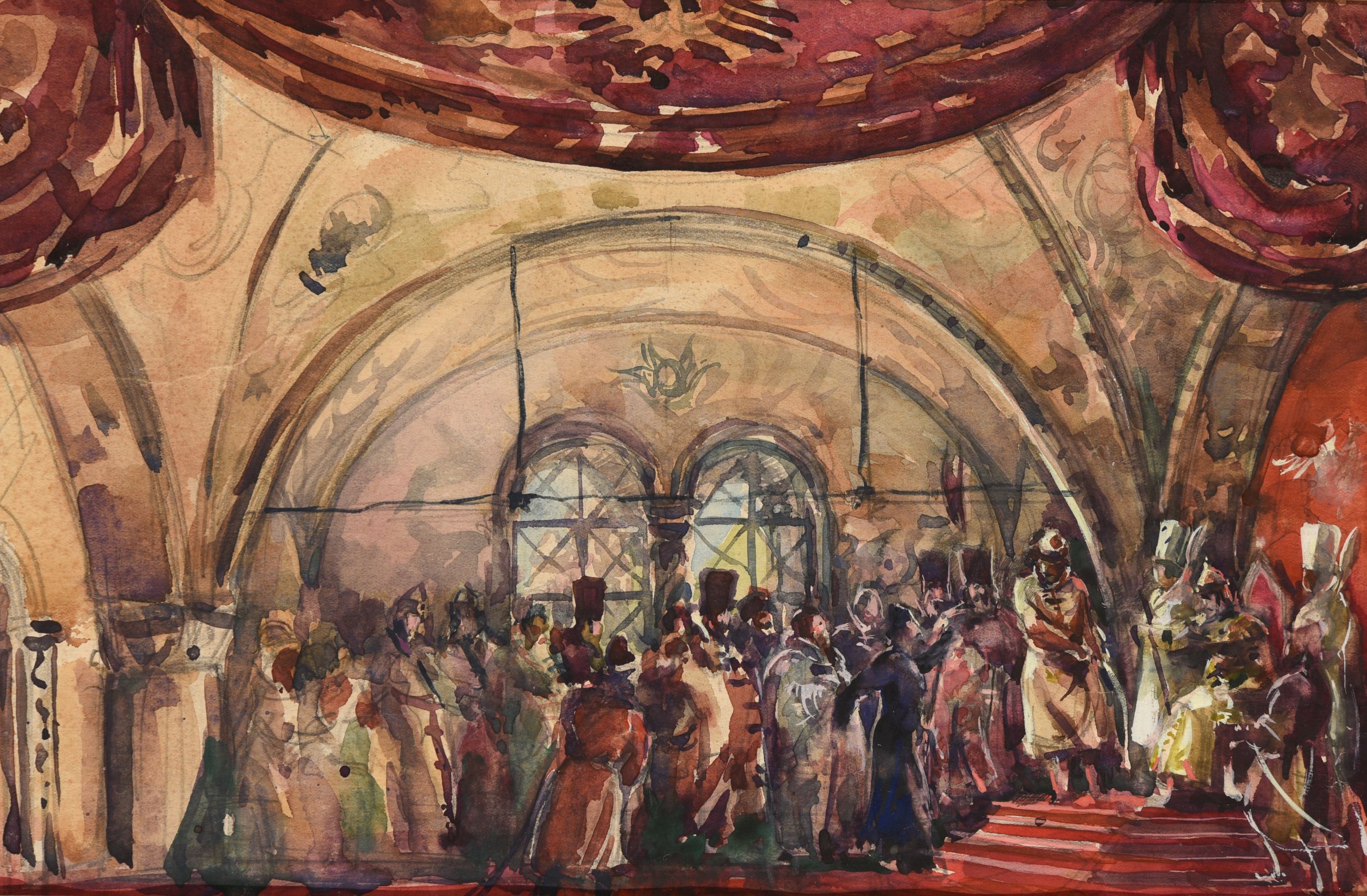 BAKST Léon,:  | H&ocirc;tel Des Ventes de Monte-Carlo