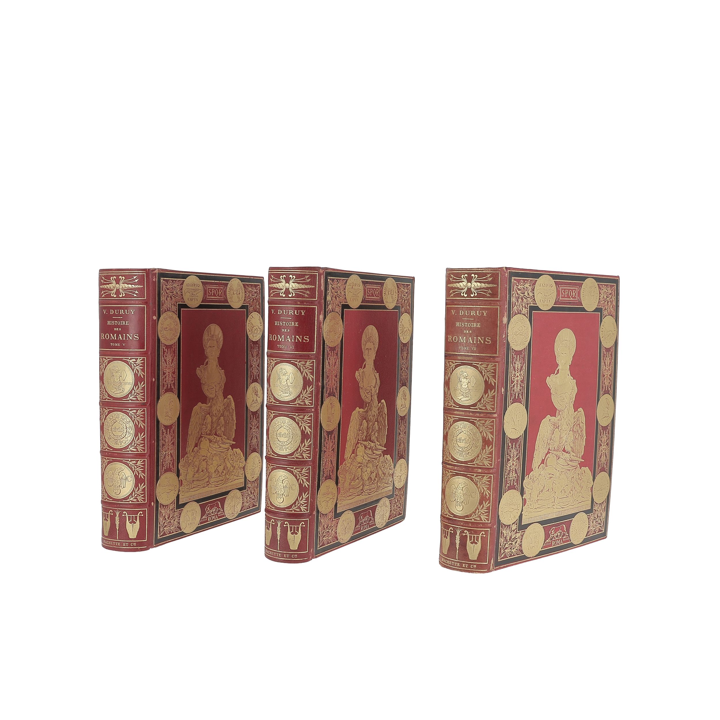 [DURUY (Victor)] Histoire des Romains depuis les temps les plus reculés jusqu'à l'invasion des Barbares, Librairie Hachette et Cie, Paris, 1879:  | H&ocirc;tel Des Ventes de Monte-Carlo