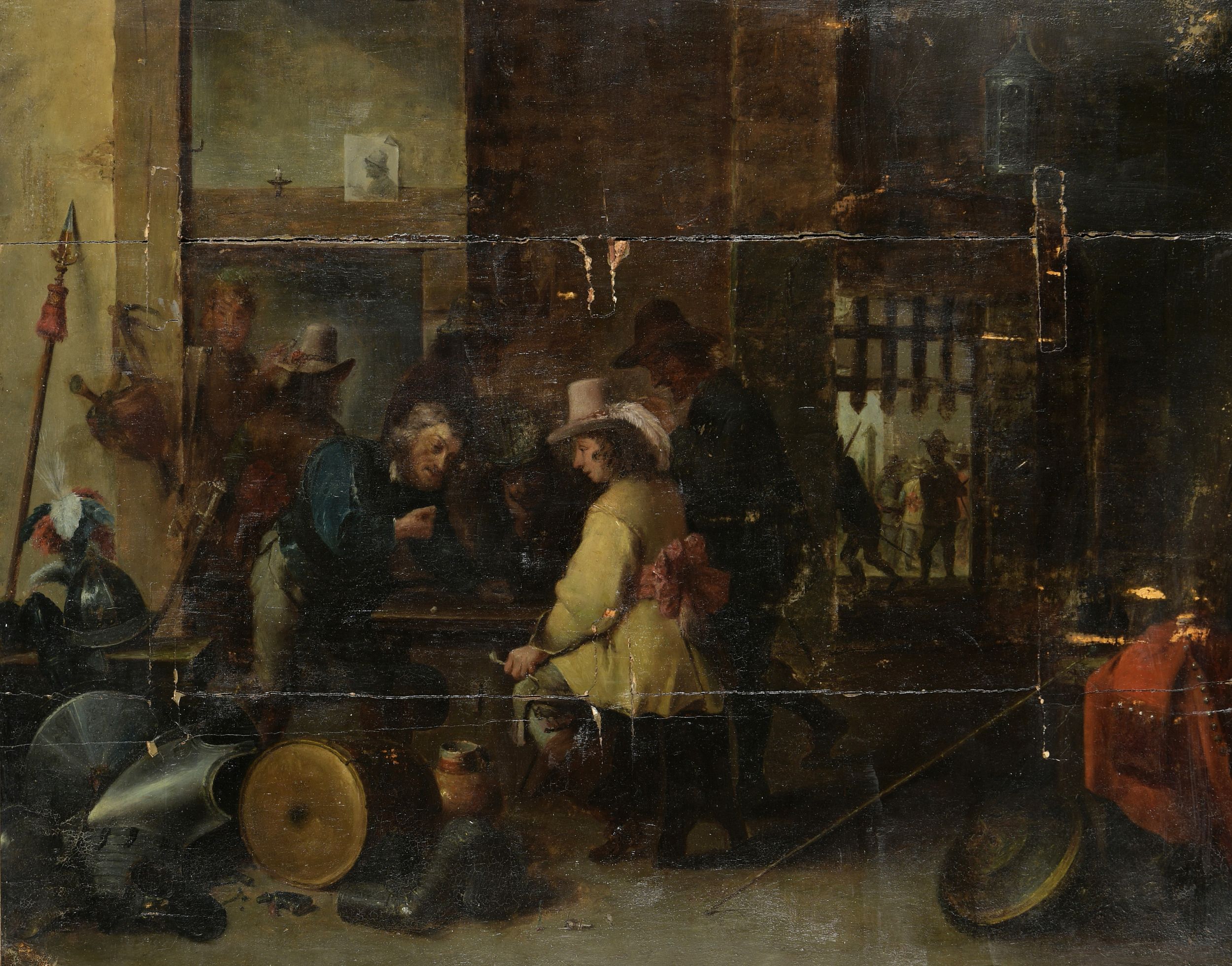 ECOLE DU NORD CIRCA 1700