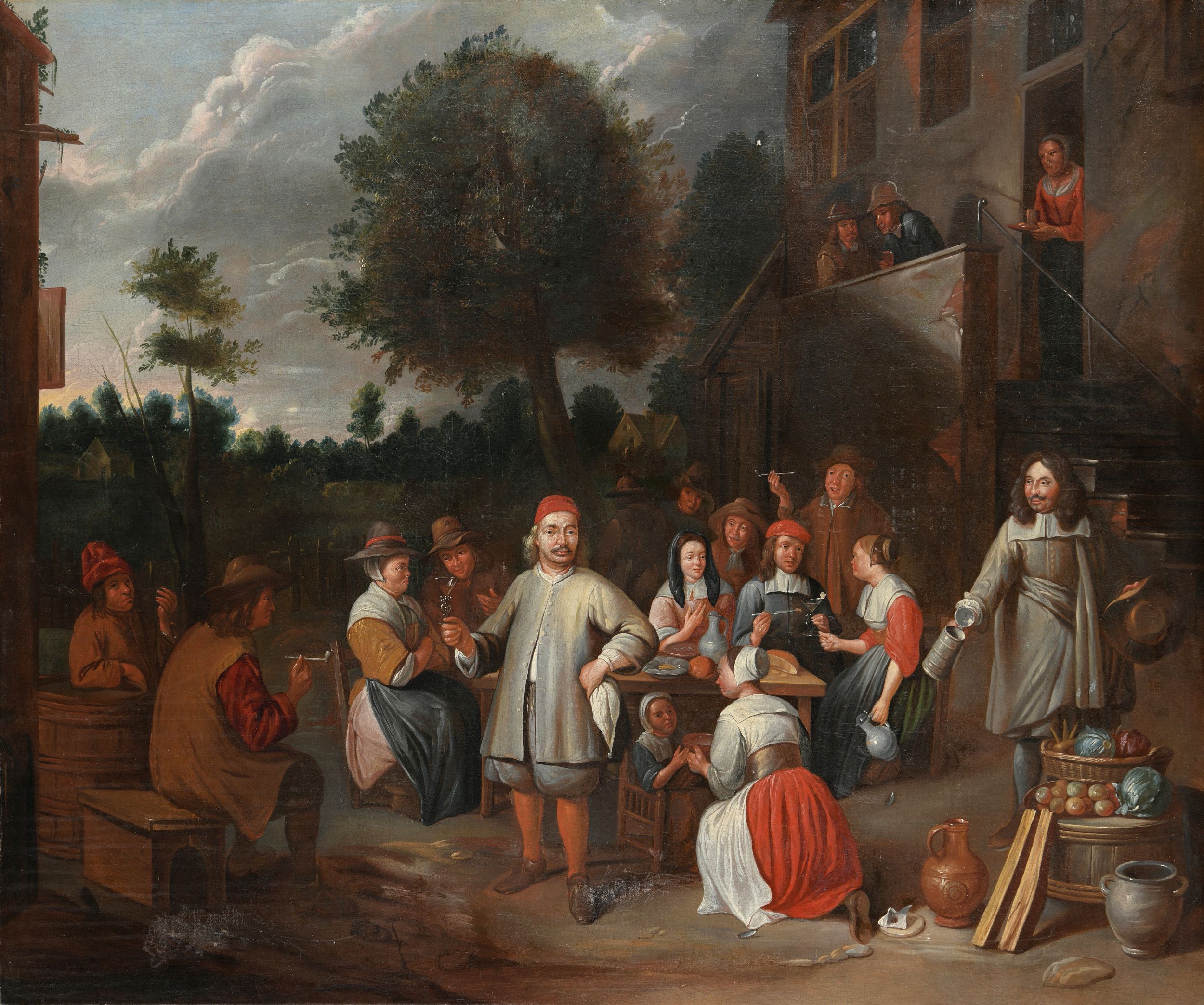 ECOLE DU NORD CIRCA 1800
