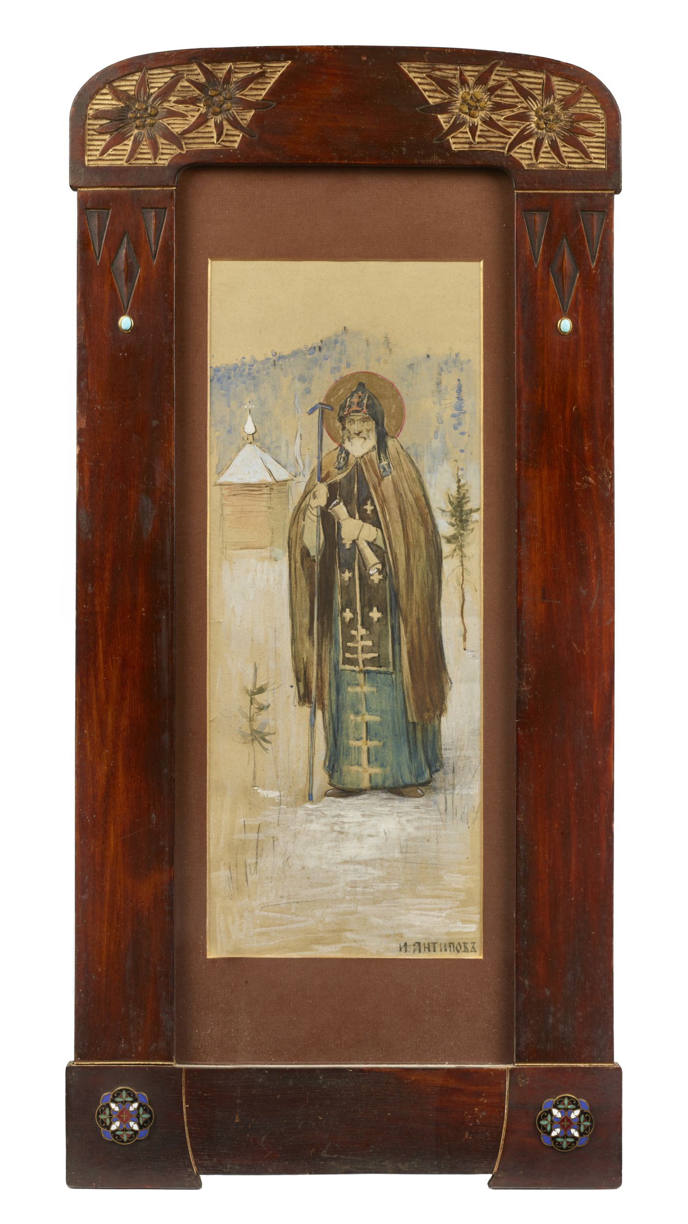 CHRIST ENTOURÉ DE SAINTE ÉLISABETH :  | H&ocirc;tel Des Ventes de Monte-Carlo
