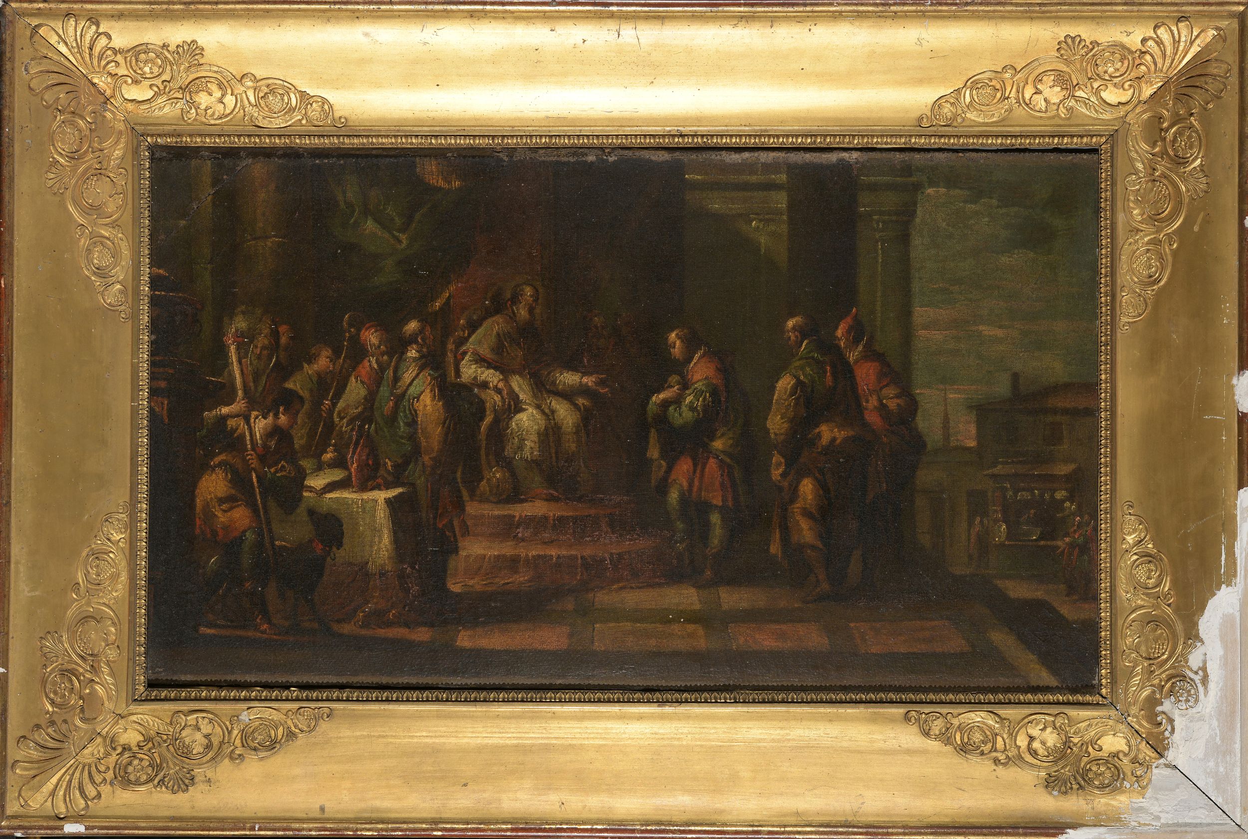 Ecole VENITIENNE vers 1740, entourage de Gianantonio GUARDI:  | H&ocirc;tel Des Ventes de Monte-Carlo