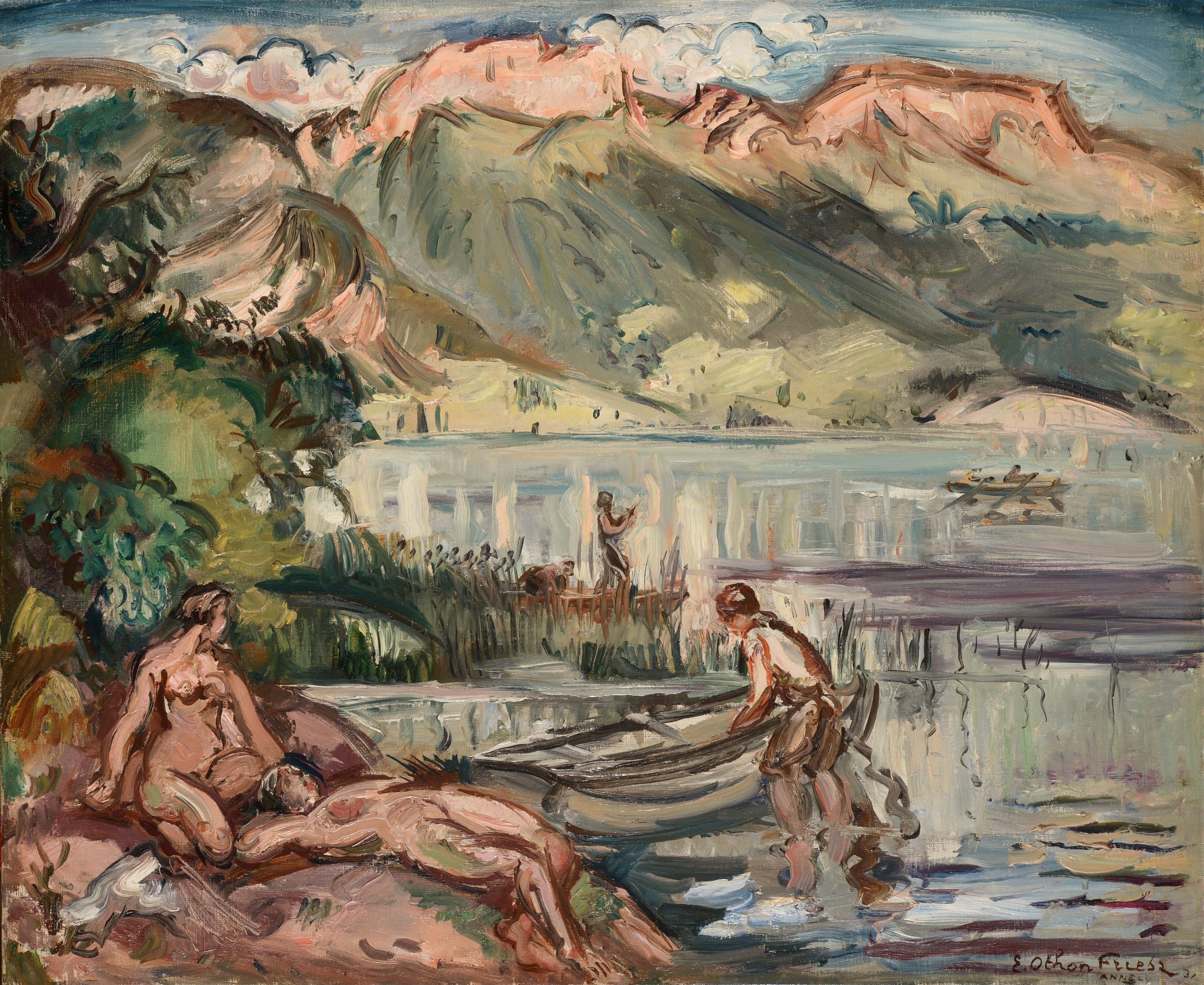 HENRI LEBASQUE (1865-1935):  | H&ocirc;tel Des Ventes de Monte-Carlo