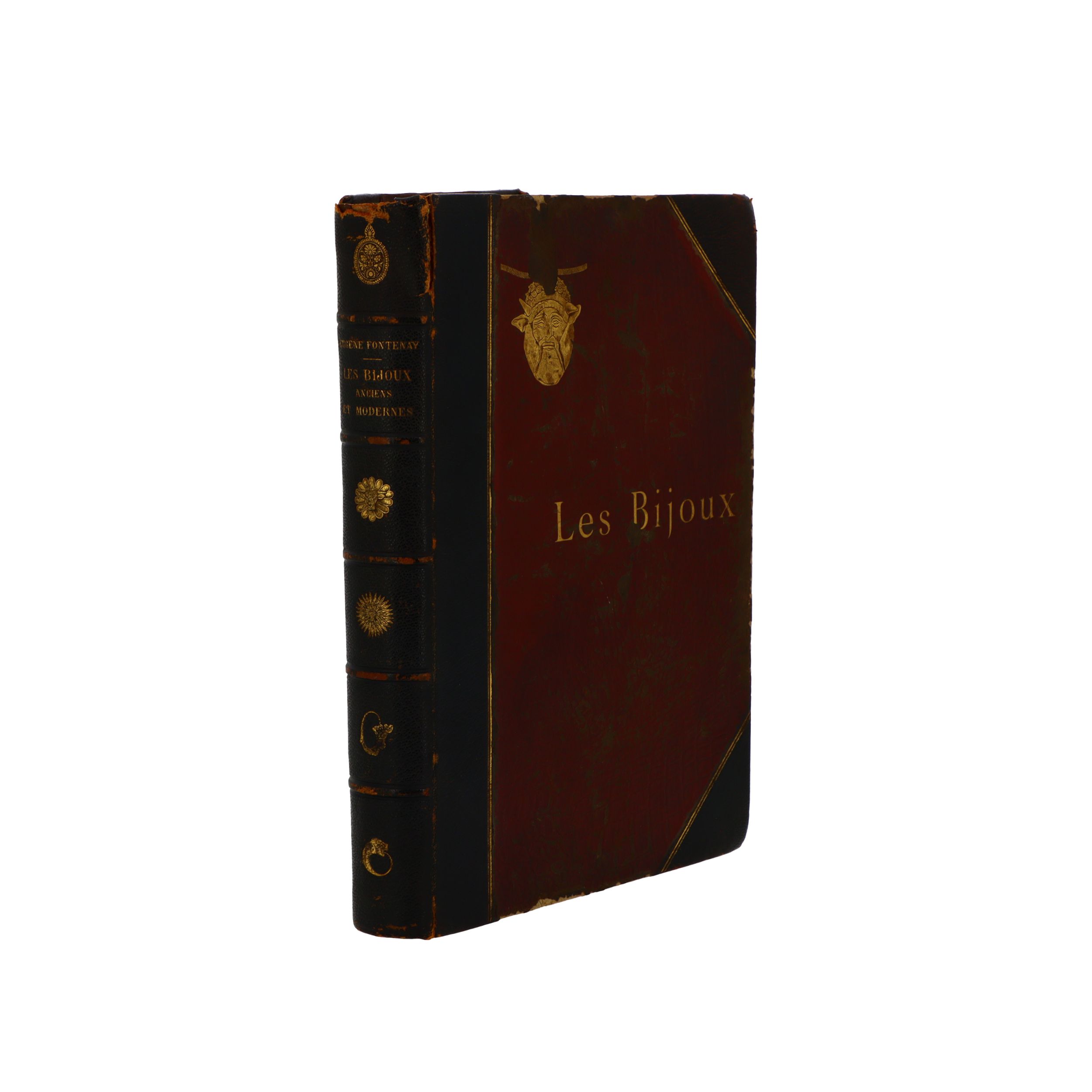 FONTENAY, Eugène, Les Bijoux, illustré de 700 dessins, Maison Quantin, Paris 1887, 520p. note : traité contre l’acidification du papier, voir Attestation).