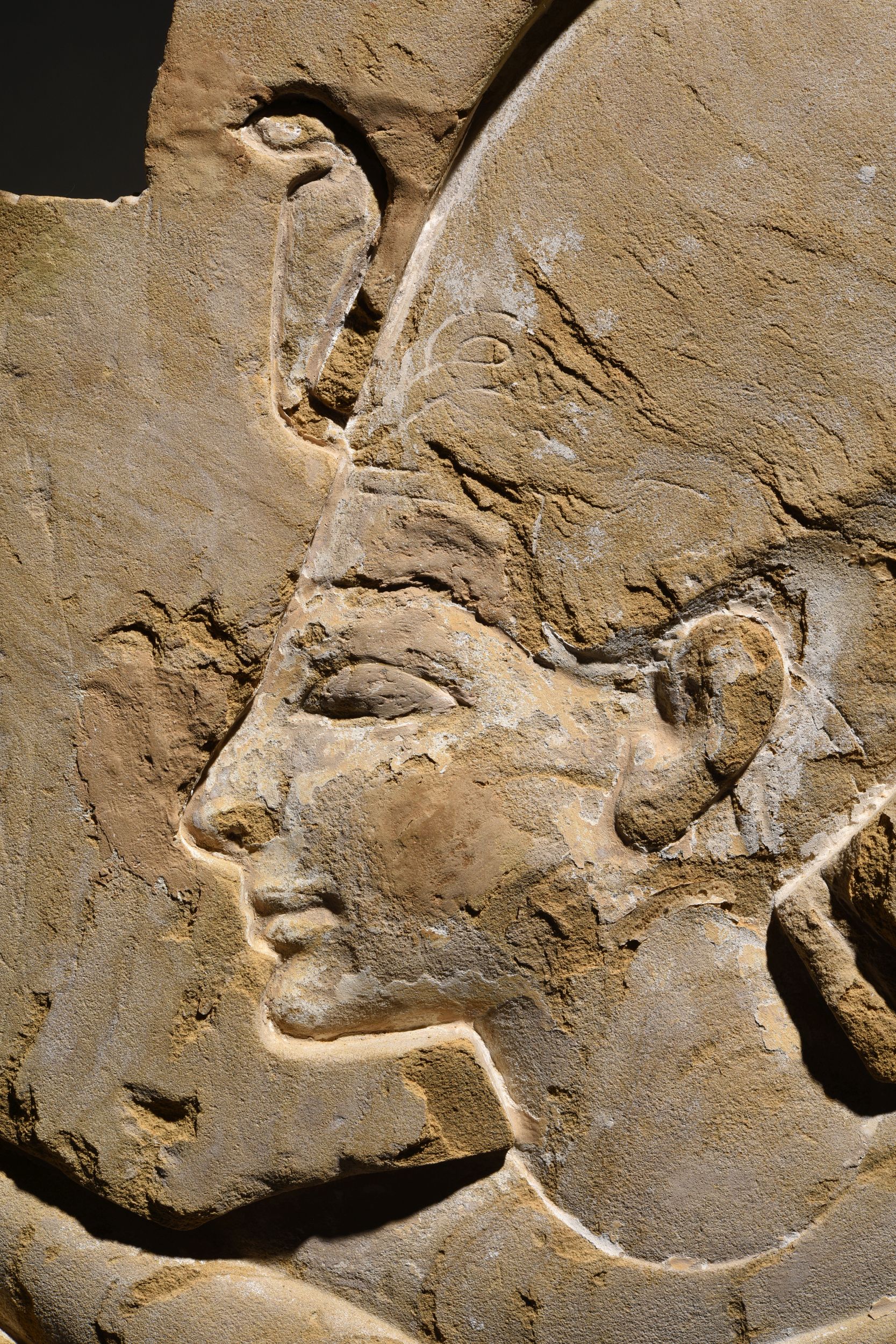 FRAGMENT DE BAS-RELIEF FIGURANT SETHI IER:  | H&ocirc;tel Des Ventes de Monte-Carlo