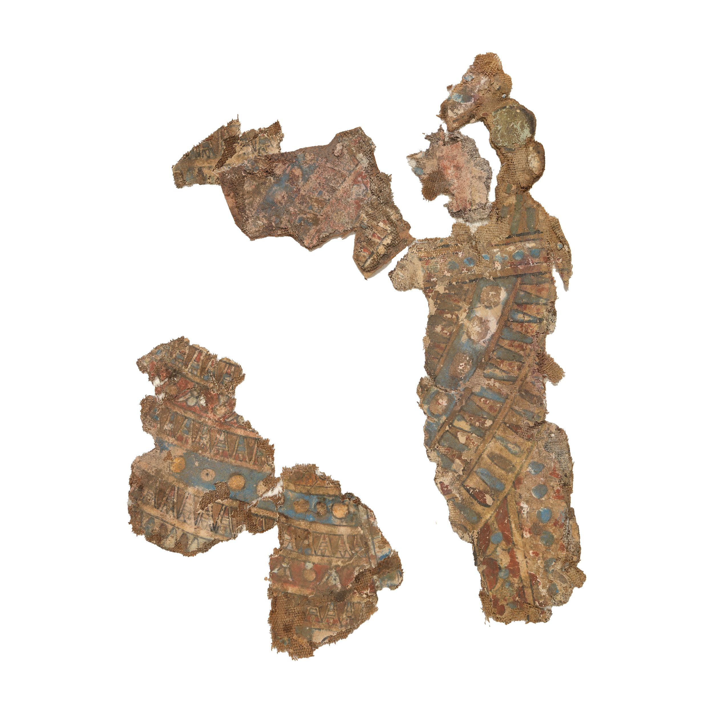 FRAGMENTS DE CARTONNAGES FUNÉRAIRES