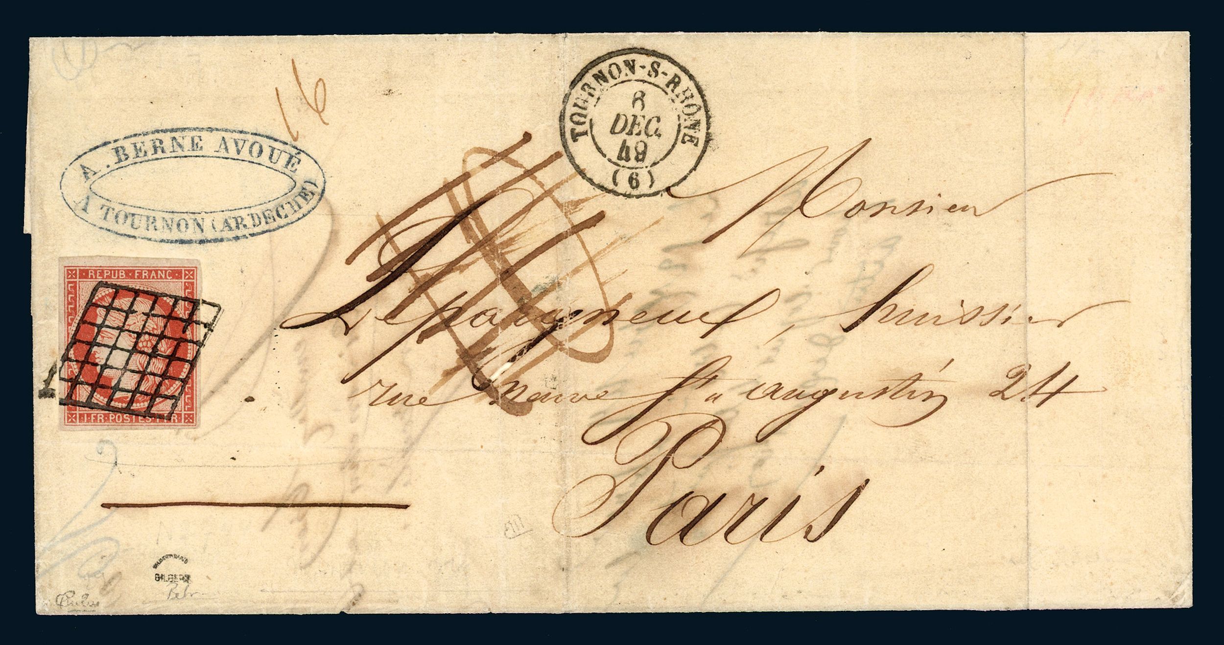 FRANCE 1849-1850