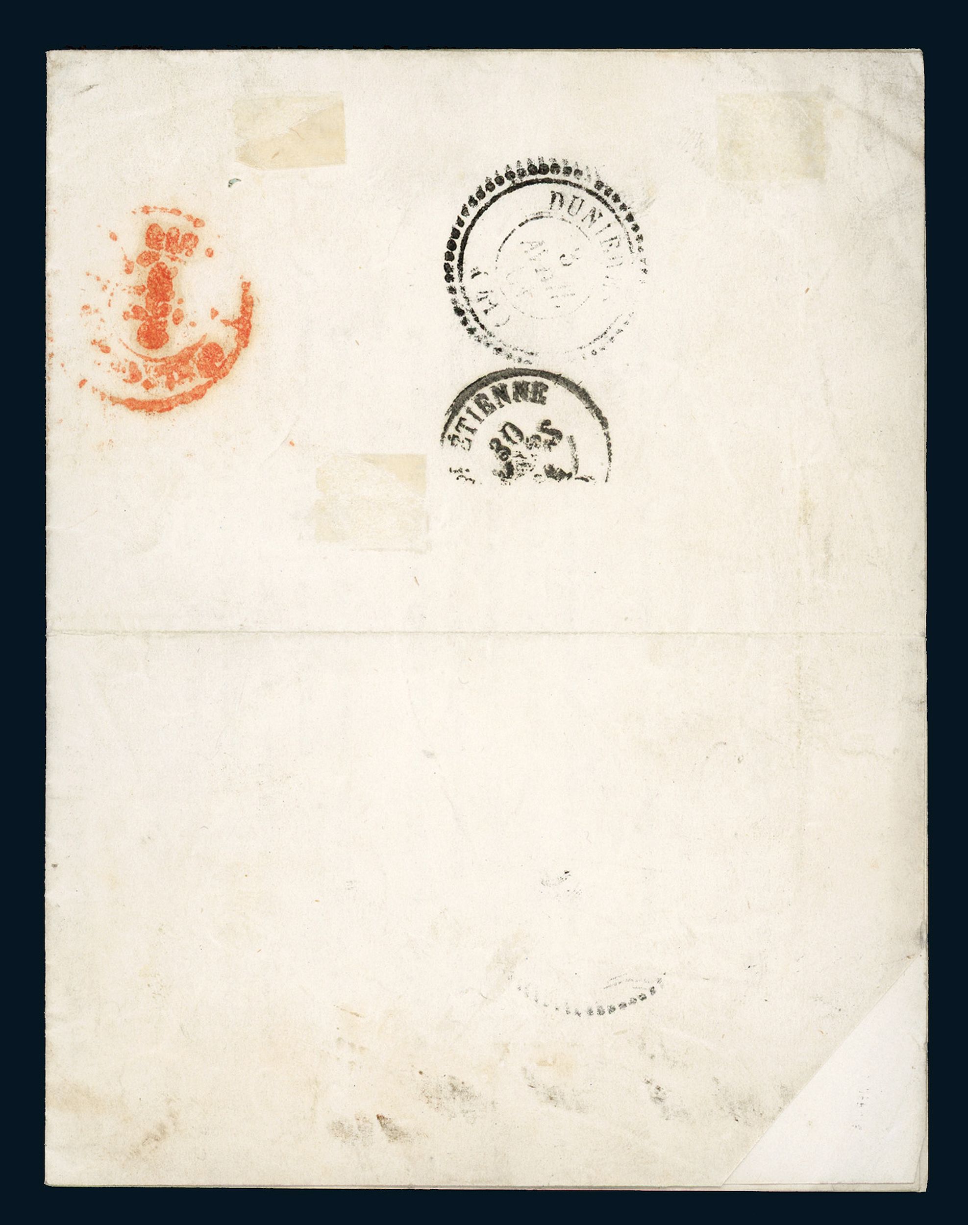 FRANCE 1853-1860:  | H&ocirc;tel Des Ventes de Monte-Carlo