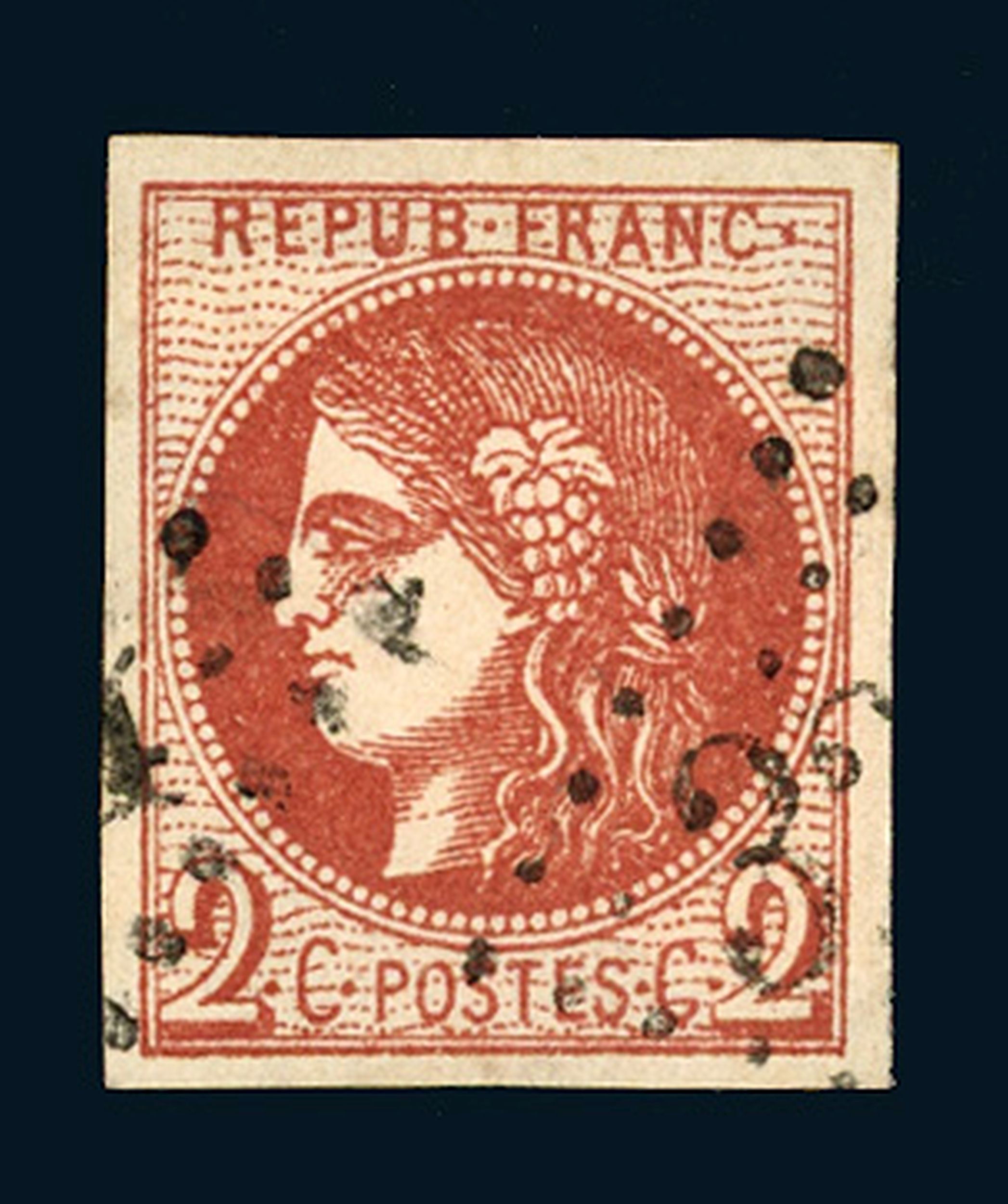FRANCE 1849-1850, :  | H&ocirc;tel Des Ventes de Monte-Carlo