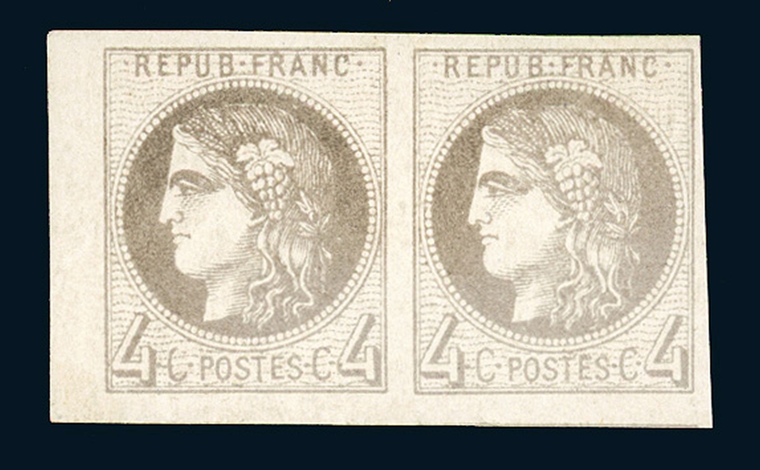 FRANCE 1849-1850, :  | H&ocirc;tel Des Ventes de Monte-Carlo