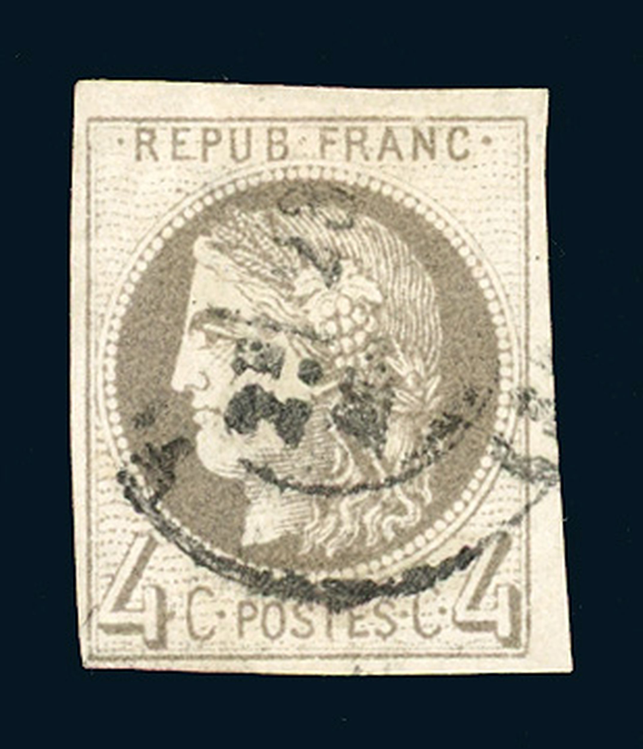 FRANCE 1849-1850, :  | H&ocirc;tel Des Ventes de Monte-Carlo