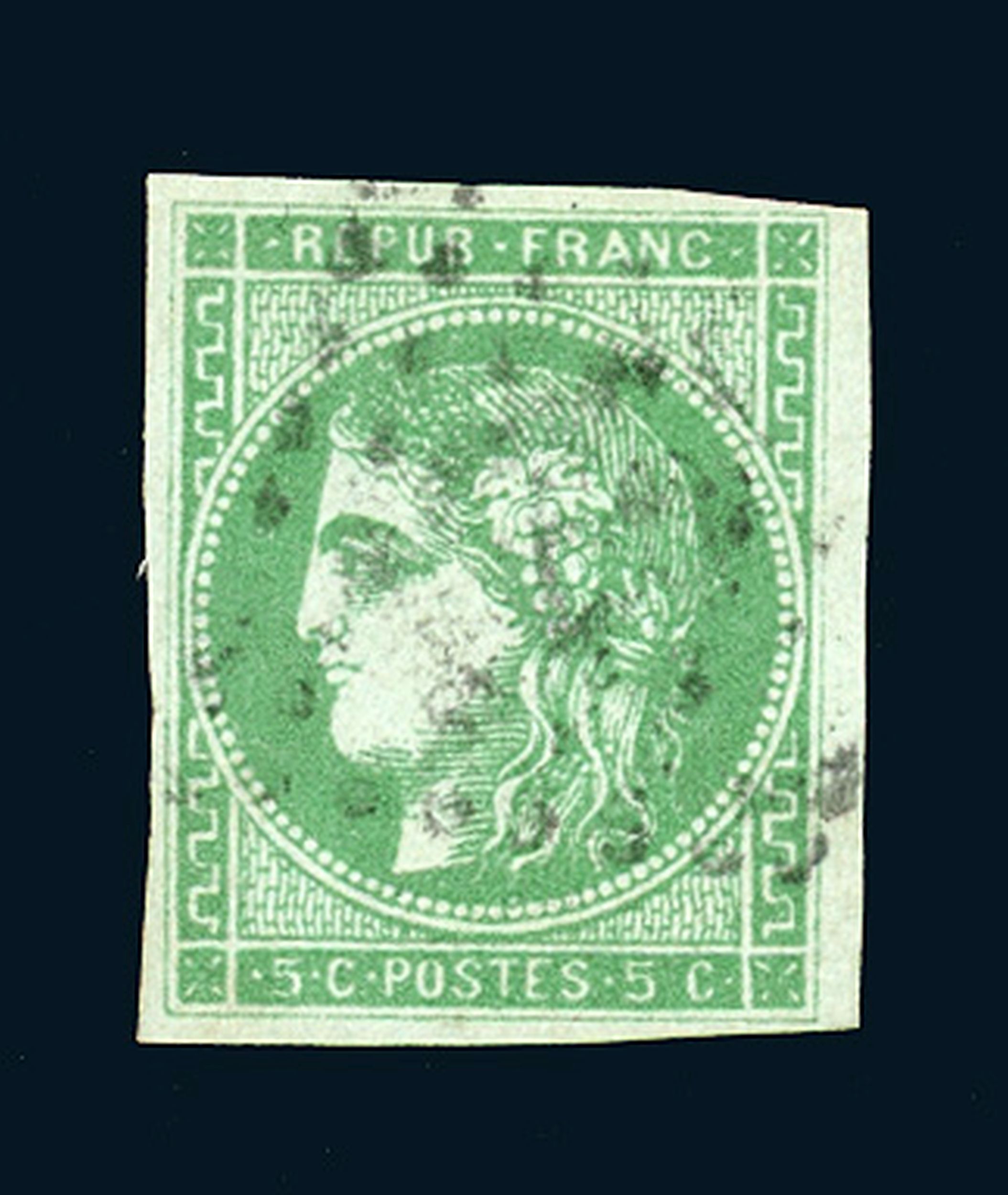 FRANCE 1849-1850, :  | H&ocirc;tel Des Ventes de Monte-Carlo