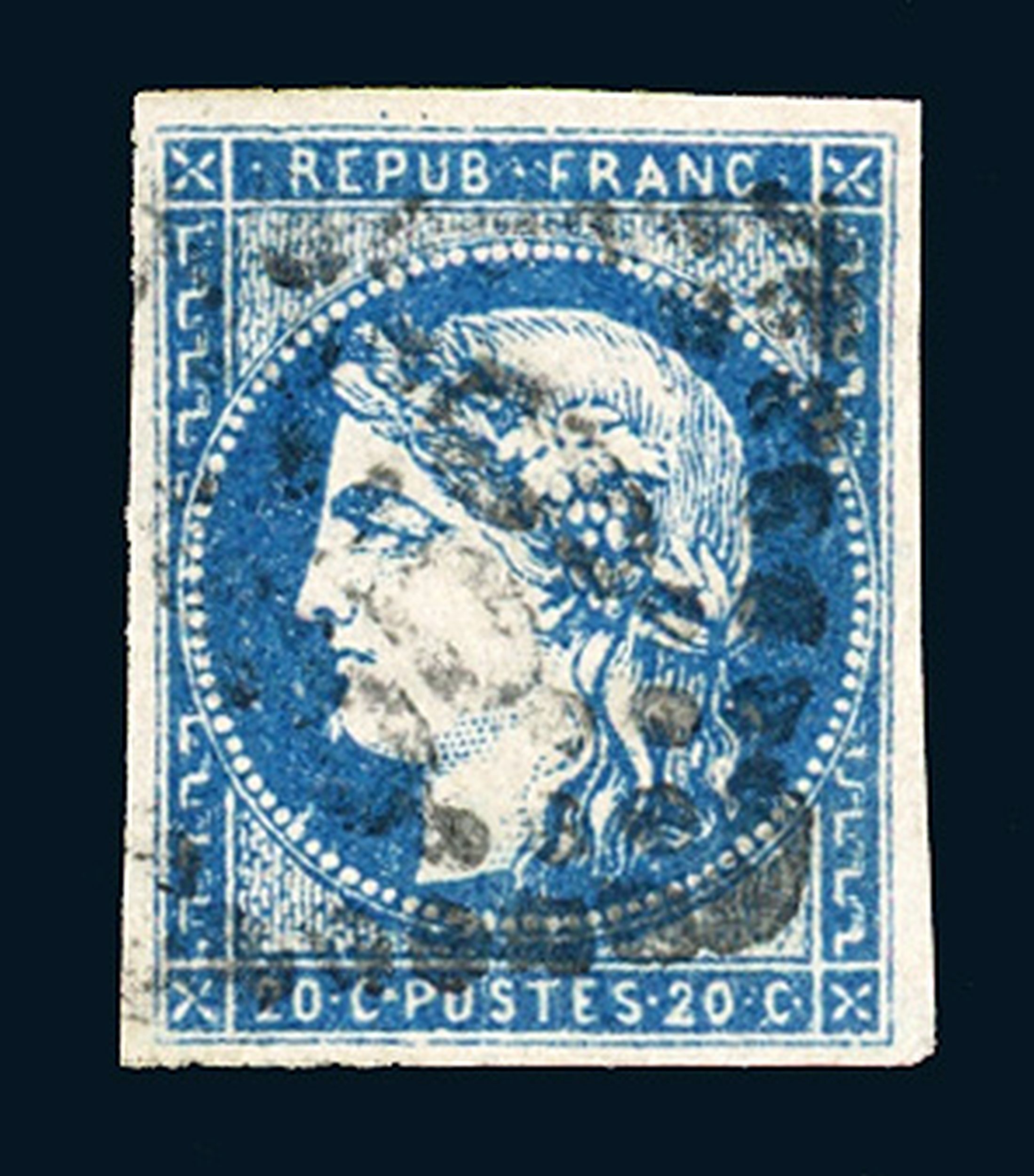 FRANCE 1849-1850, :  | H&ocirc;tel Des Ventes de Monte-Carlo