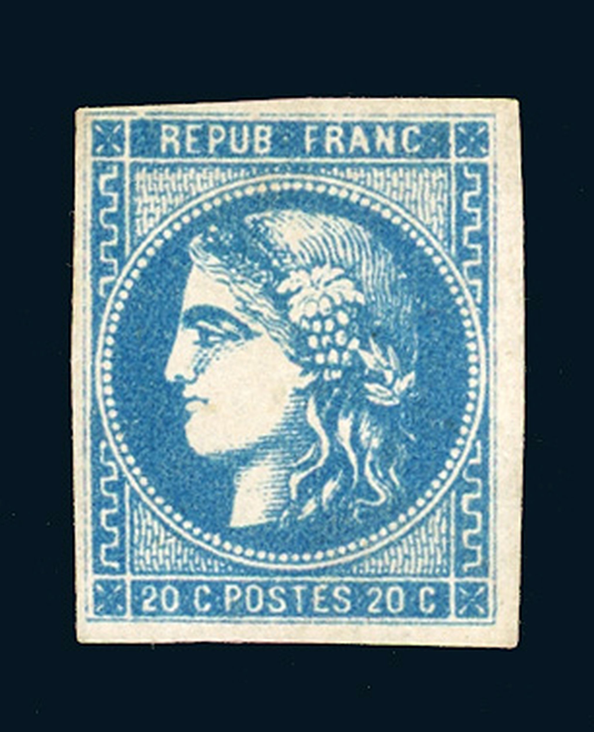 FRANCE 1849-1850, :  | H&ocirc;tel Des Ventes de Monte-Carlo