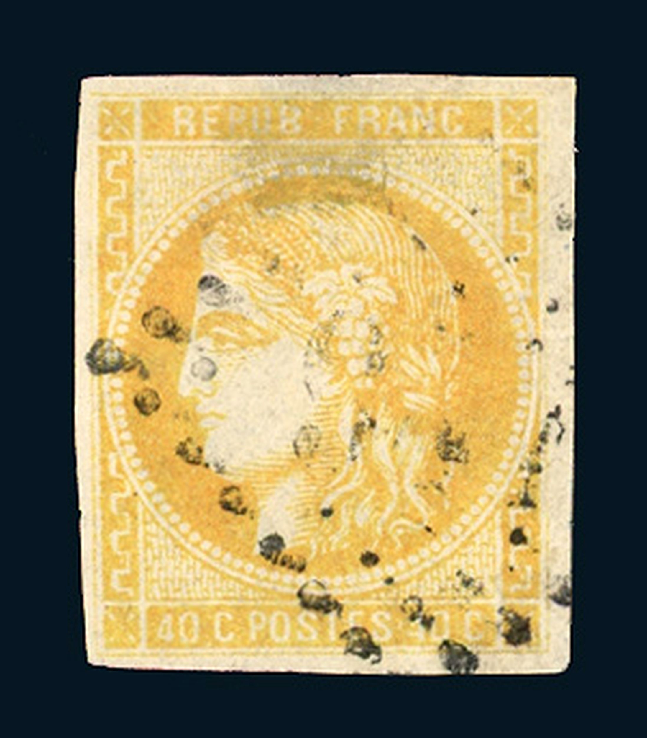 FRANCE 1849-1850, :  | H&ocirc;tel Des Ventes de Monte-Carlo