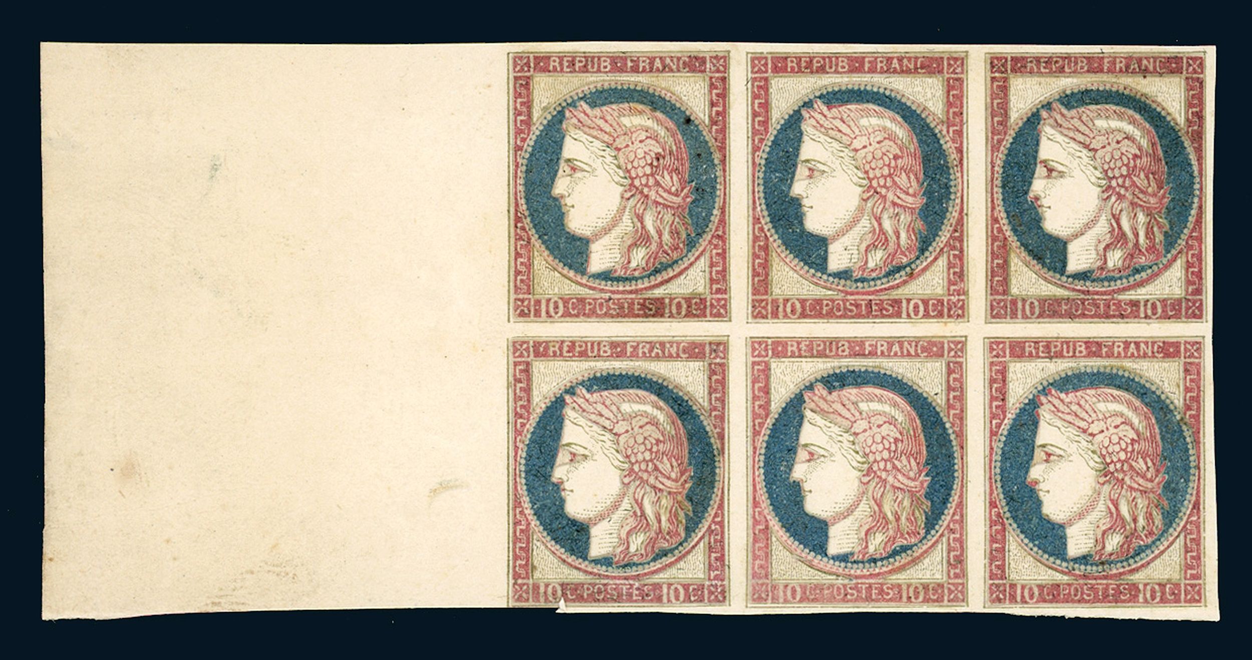 FRANCE 1849-1850, :  | H&ocirc;tel Des Ventes de Monte-Carlo