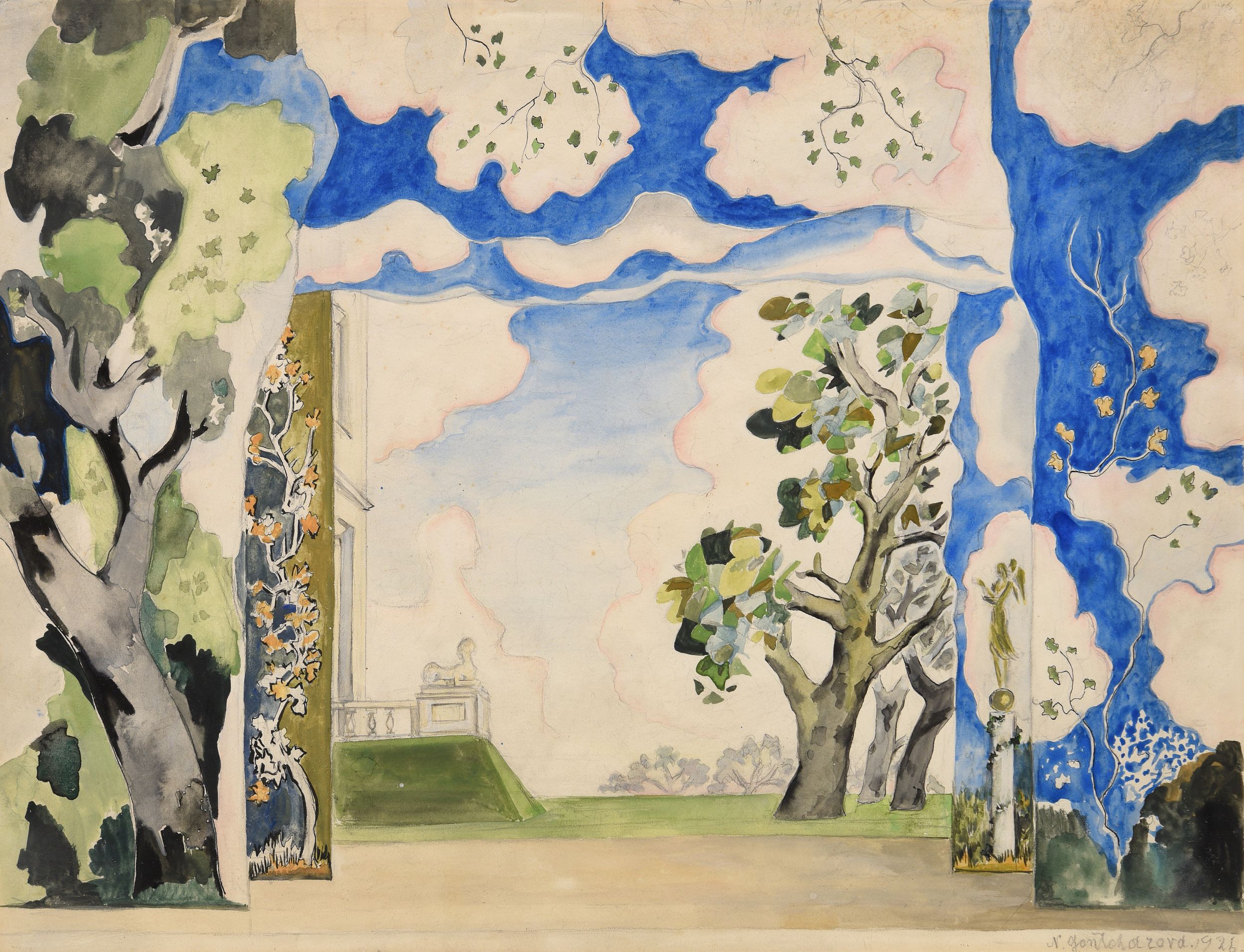 BAKST Léon,:  | H&ocirc;tel Des Ventes de Monte-Carlo