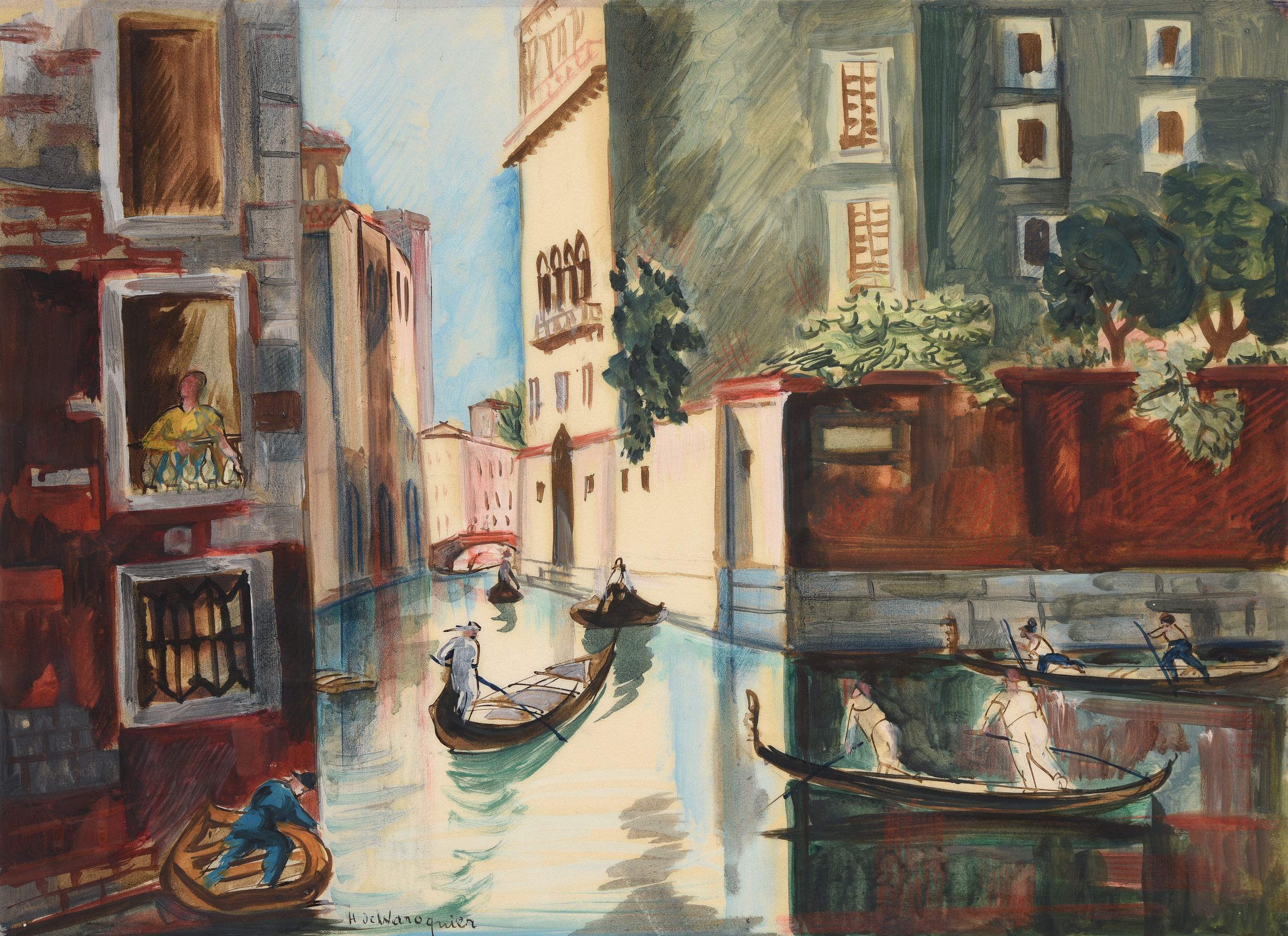 EUGÈNE GALIEN LALOUE (1854-1941):  | H&ocirc;tel Des Ventes de Monte-Carlo