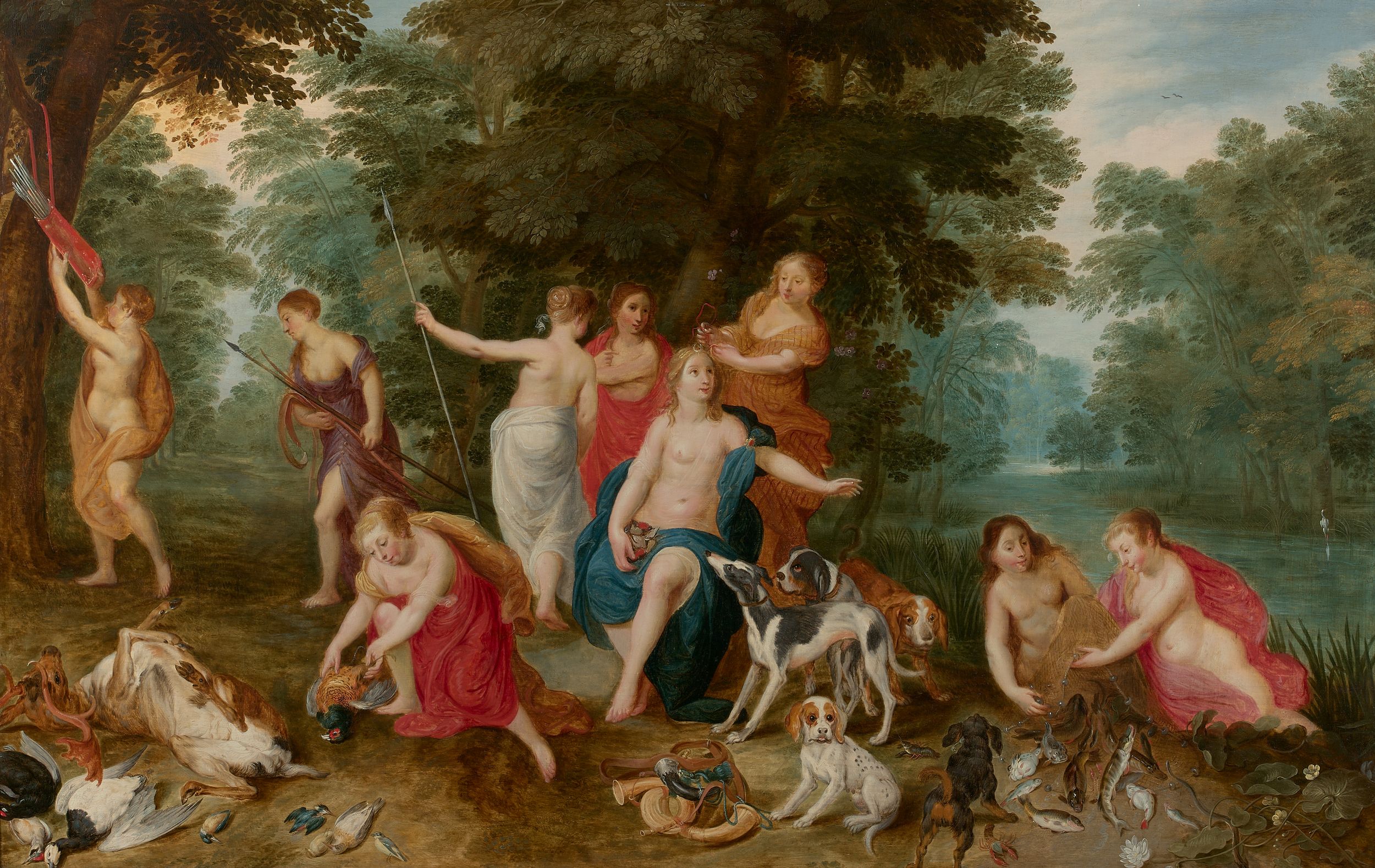 JAN BRUEGHEL LE JEUNE (1601 - 1678) ET ATELIER D’HENDRICK VAN BALEN (1575- 1632)