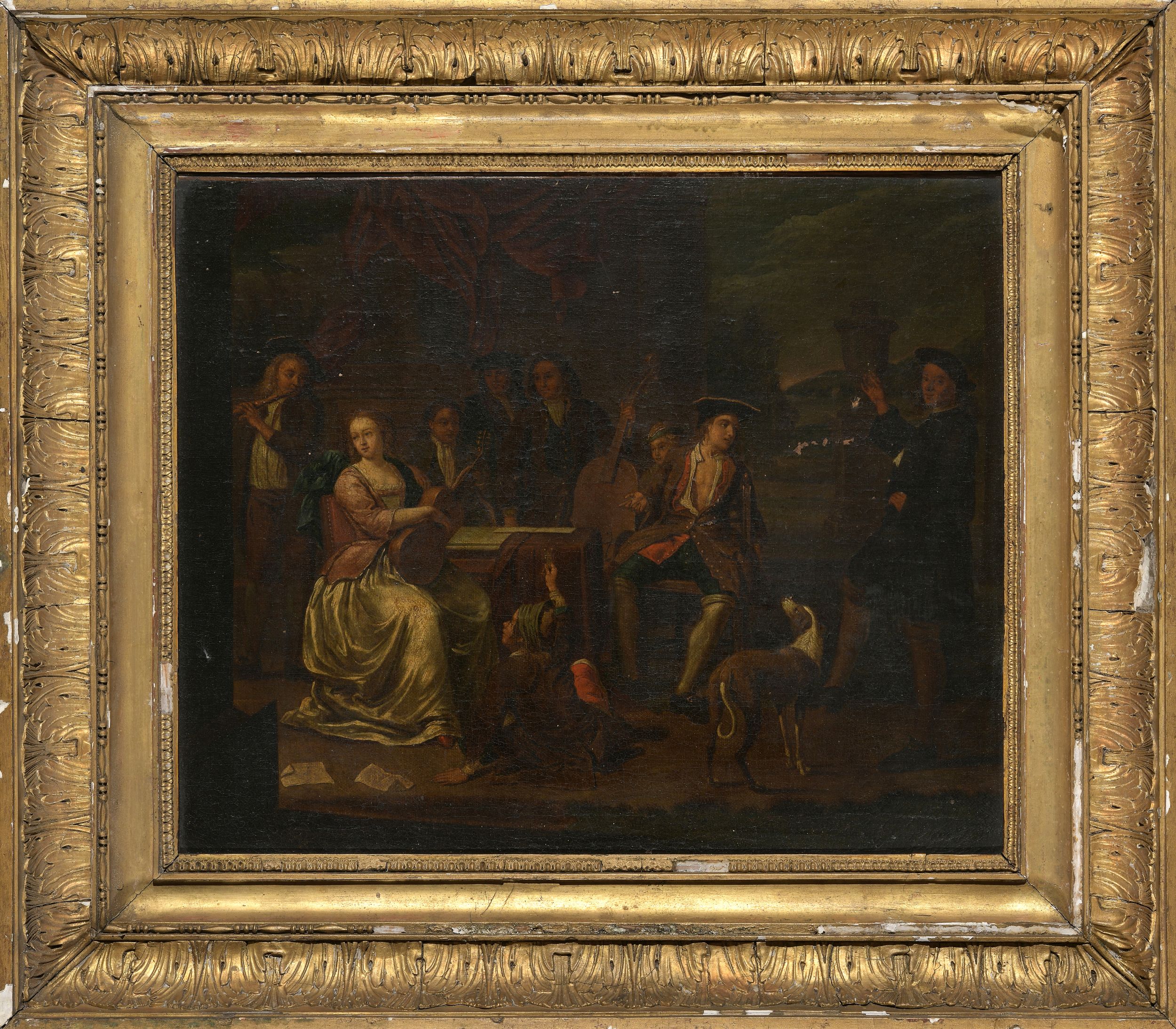 Jan Josef HOREMANS le jeune (Anvers, 1714 - vers 1790):  | H&ocirc;tel Des Ventes de Monte-Carlo