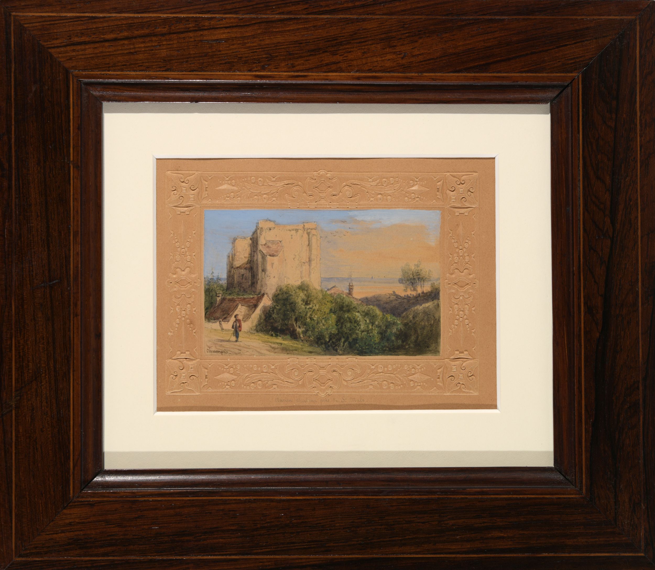 JEAN-JACQUES CHAMPIN (1796-1860):  | H&ocirc;tel Des Ventes de Monte-Carlo