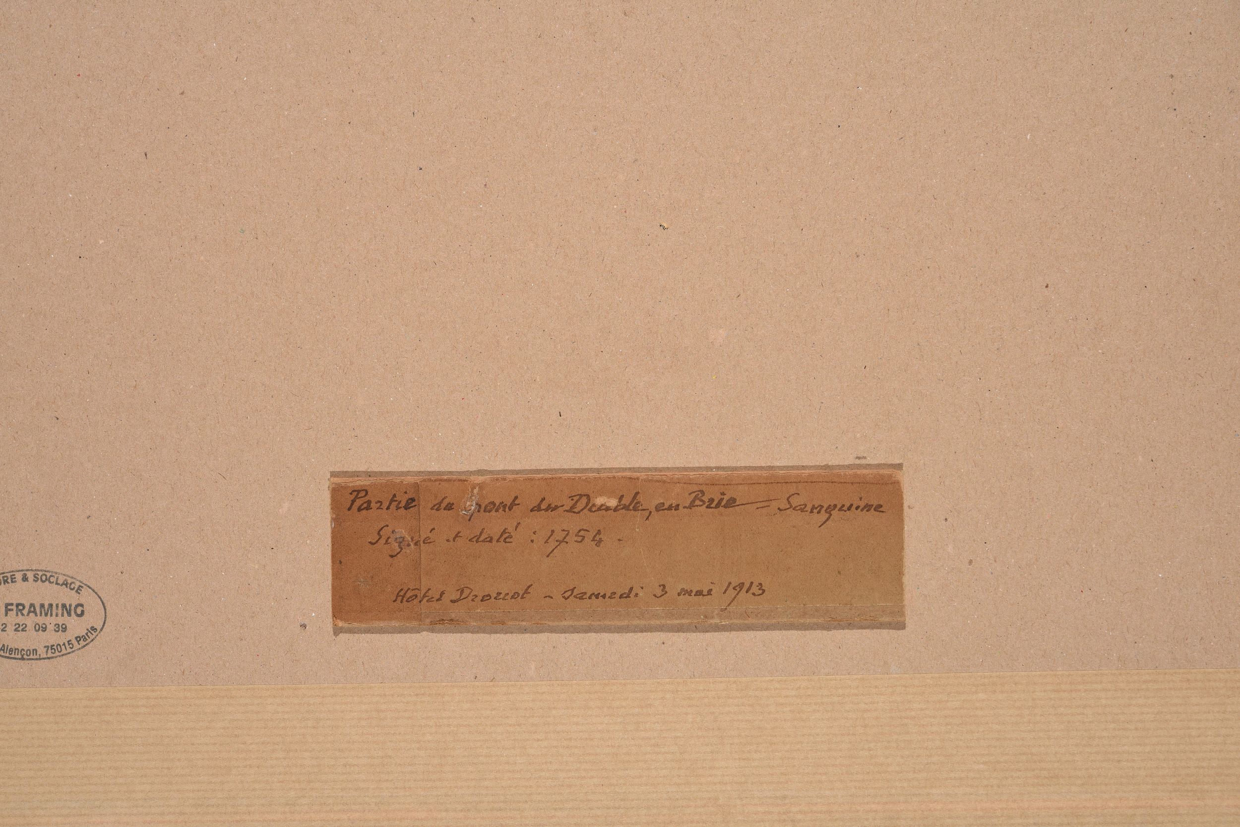 JOHANN GEORG WILLE (1715-1808):  | H&ocirc;tel Des Ventes de Monte-Carlo