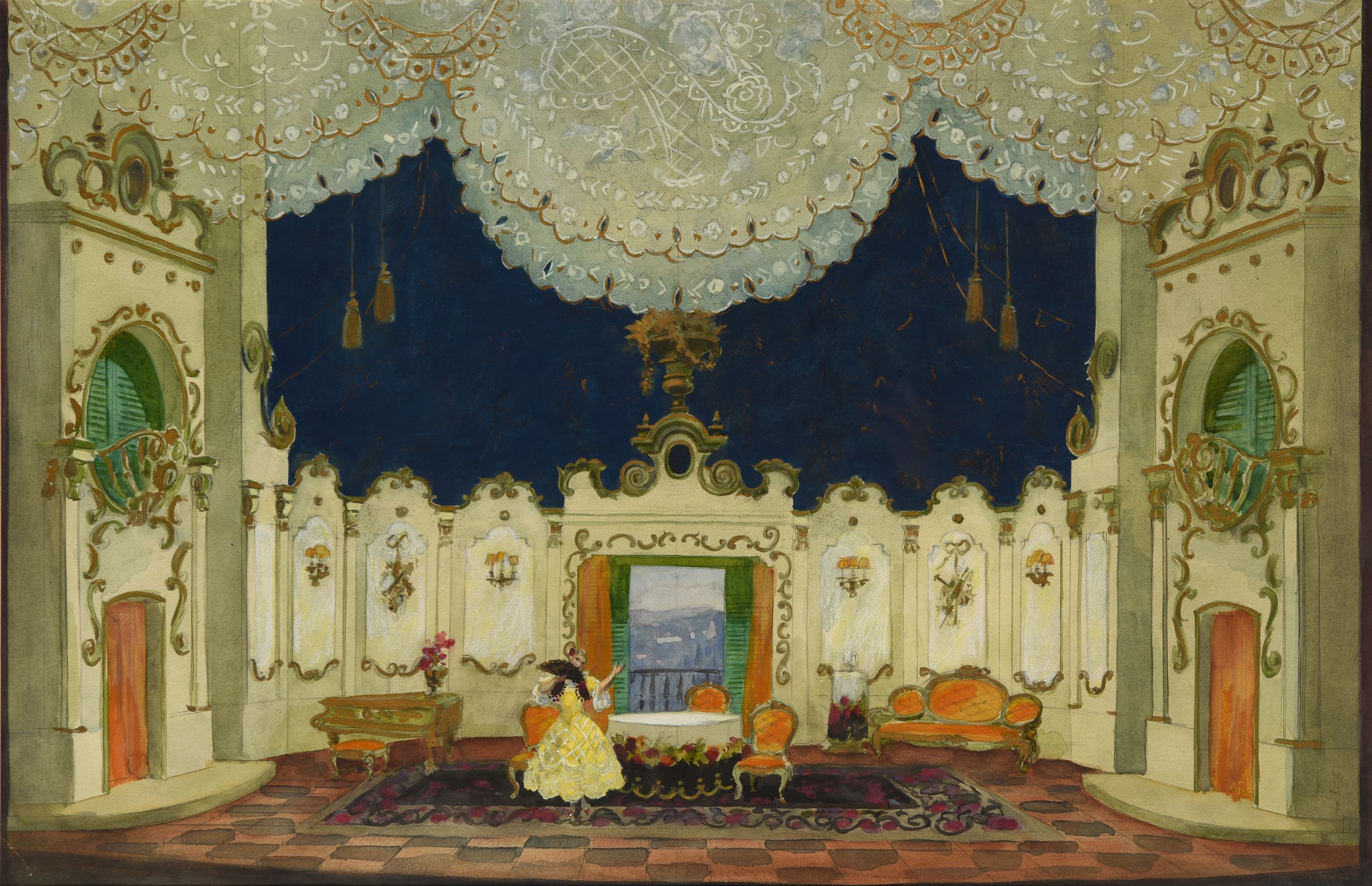 BAKST Léon,:  | H&ocirc;tel Des Ventes de Monte-Carlo