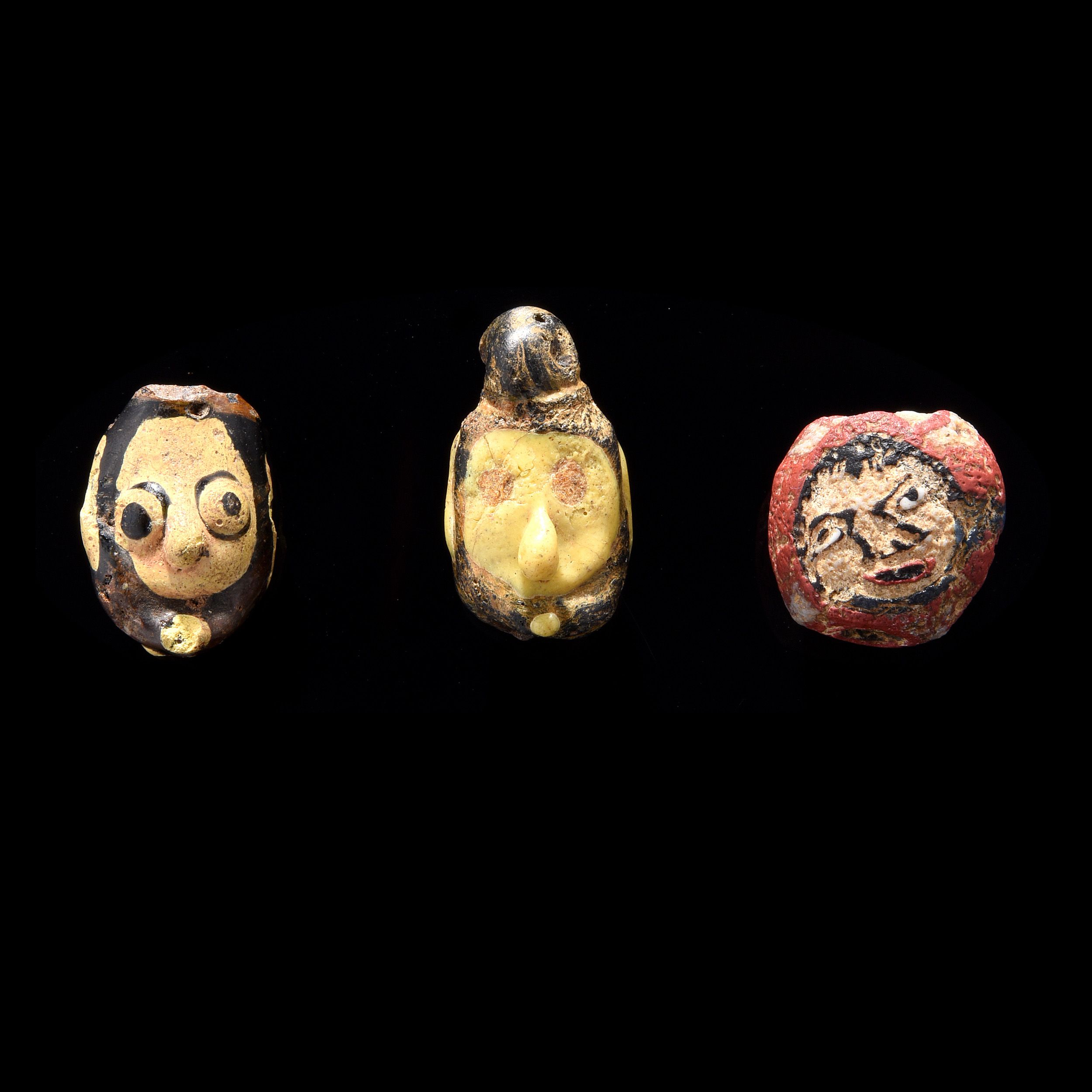 LOT DE 3 PERLES