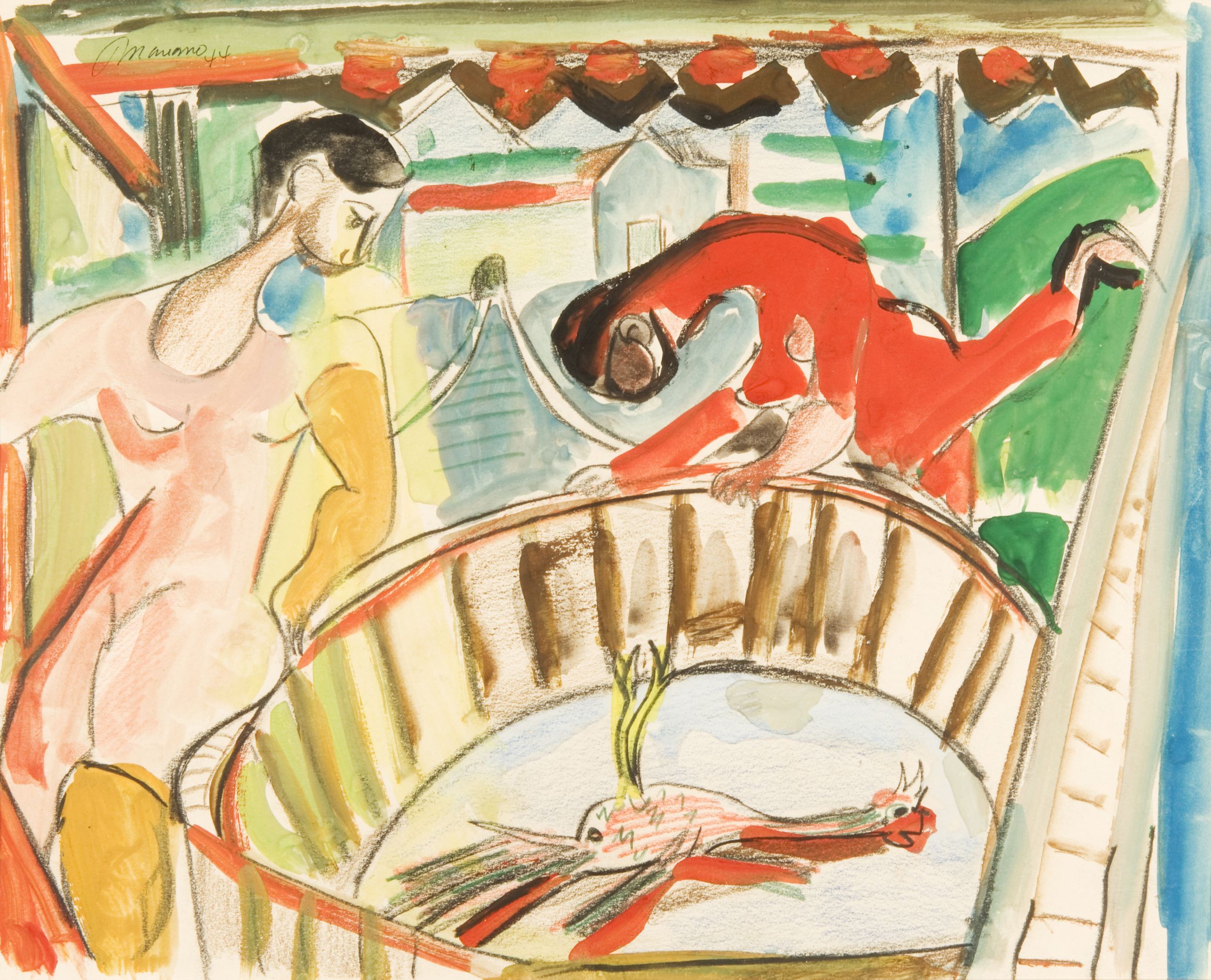 MARIANO RODRÍGUEZ (1912-1990):  | H&ocirc;tel Des Ventes de Monte-Carlo