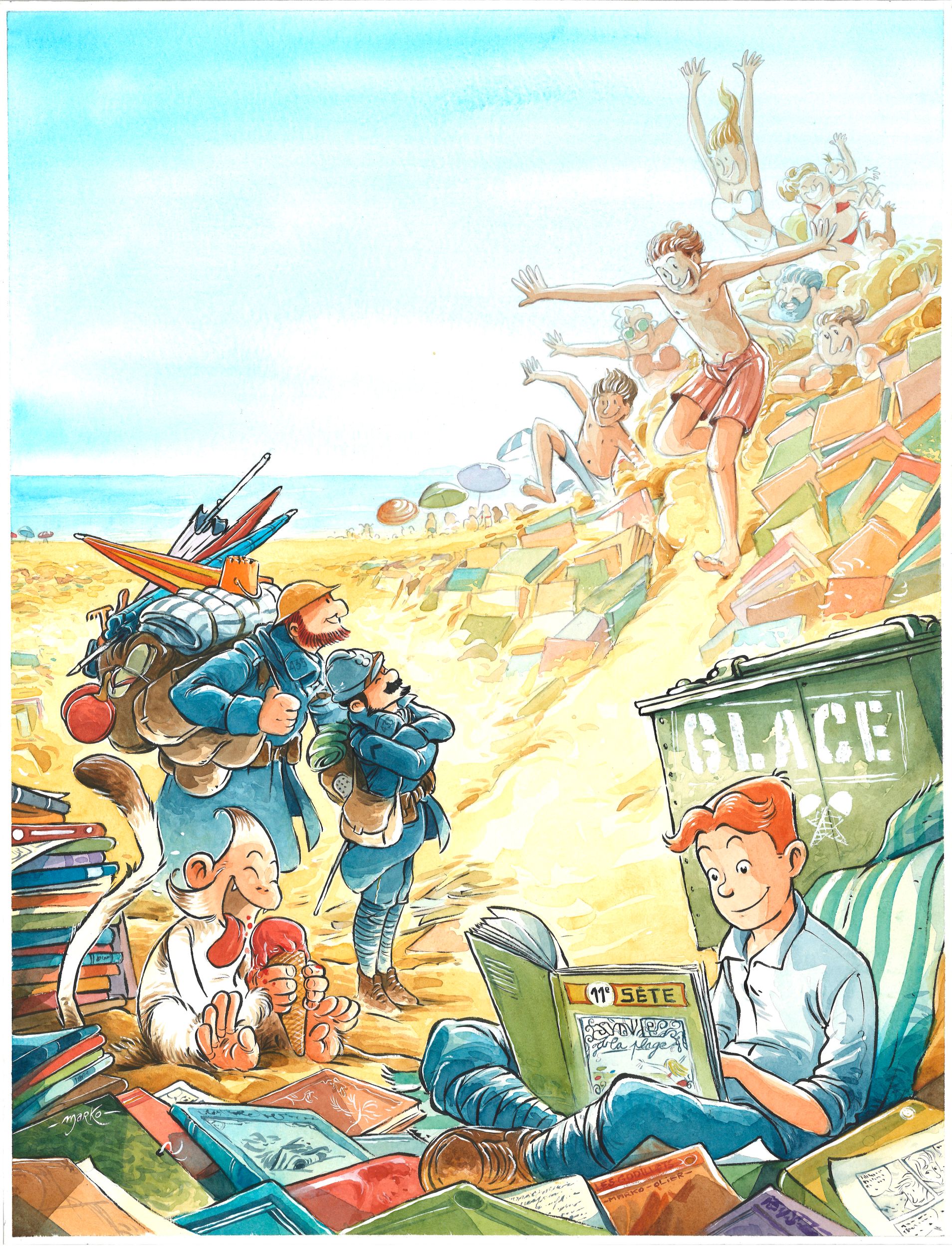 BERCK (1929-2020). :  | H&ocirc;tel Des Ventes de Monte-Carlo