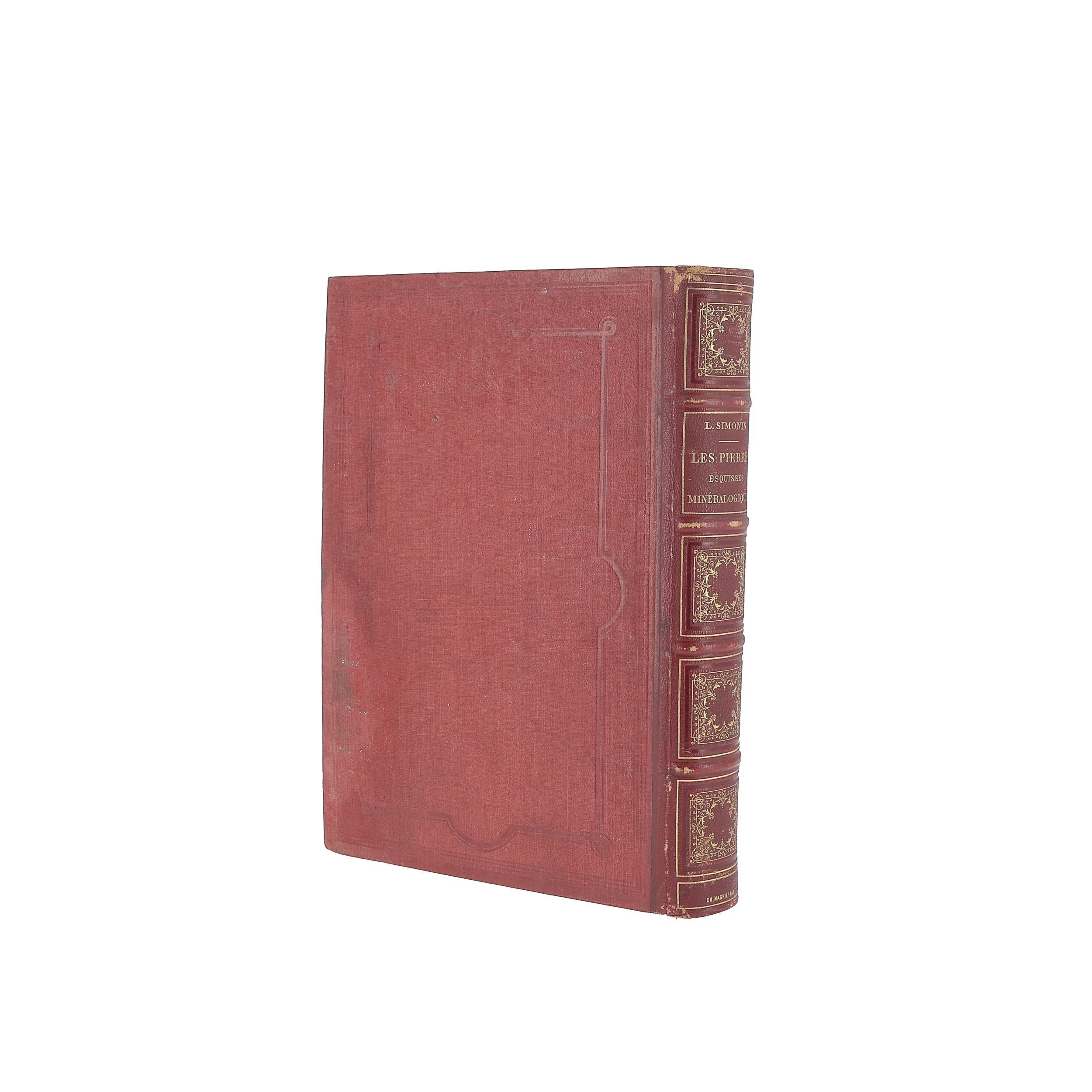 [MINERALOGIE] SIMONIN (Louis), Les pierres esquisses mineralogiques, Librairie de L. Hachette et cie, Paris, 1869:  | H&ocirc;tel Des Ventes de Monte-Carlo