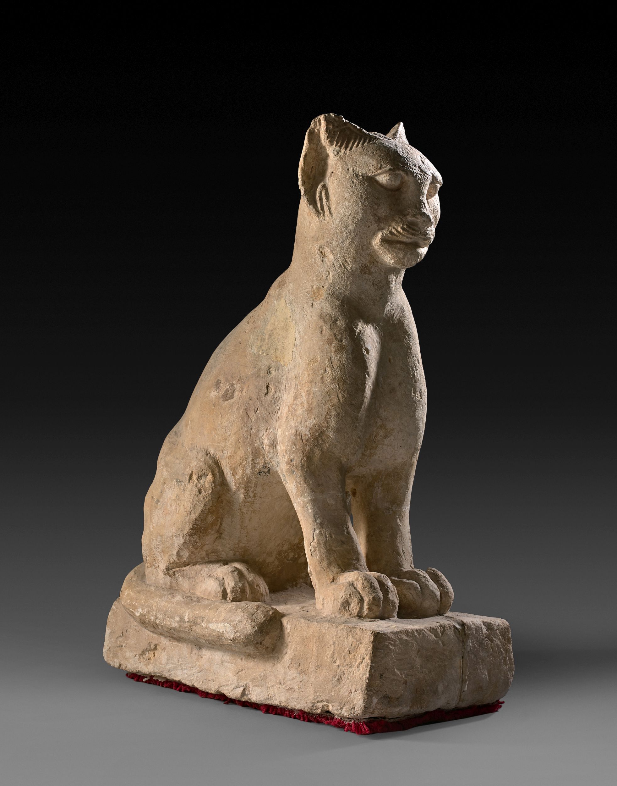 MODÈLE DE SCULPTEUR FIGURANT UN CHAT