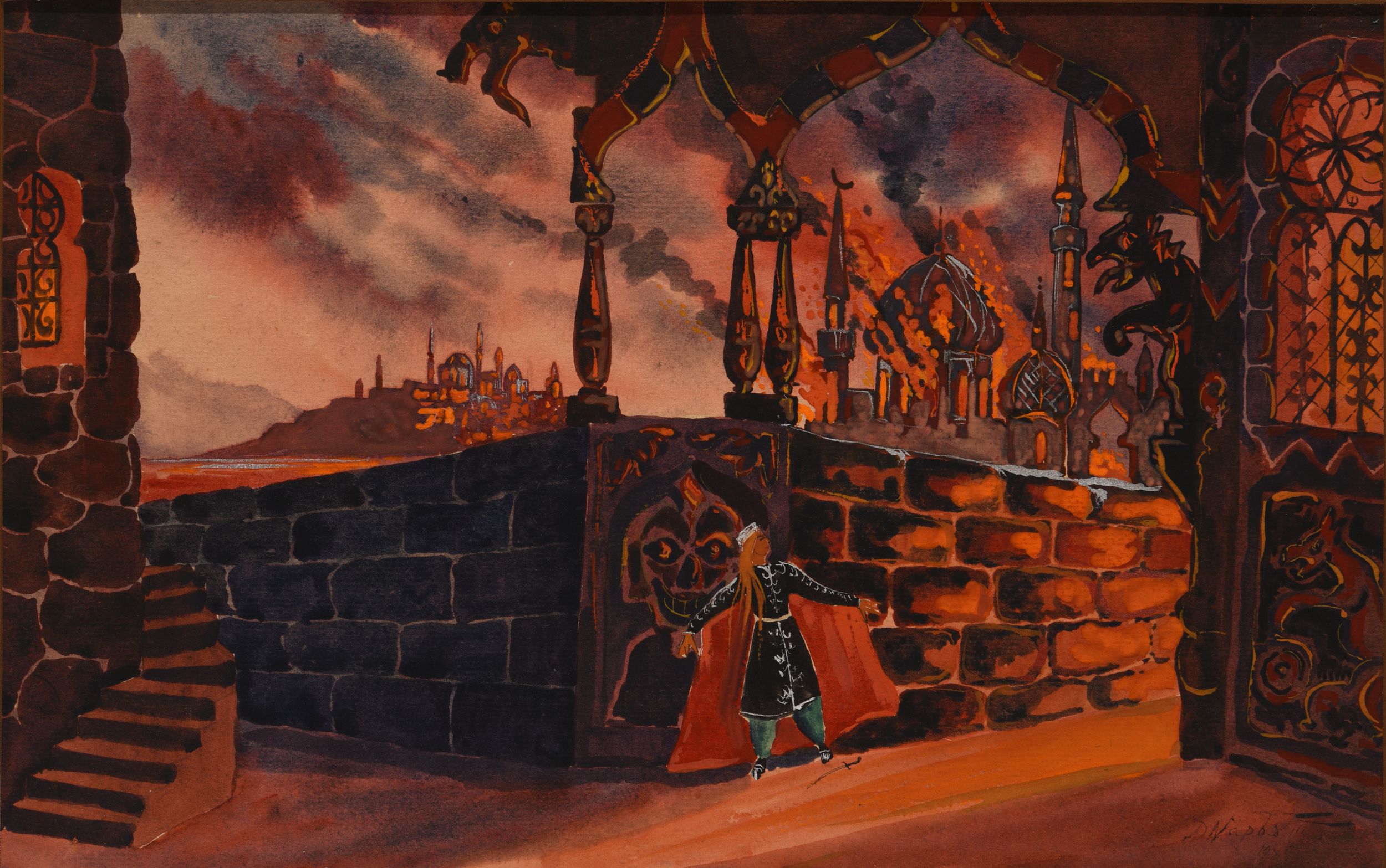 BAKST Léon,:  | H&ocirc;tel Des Ventes de Monte-Carlo